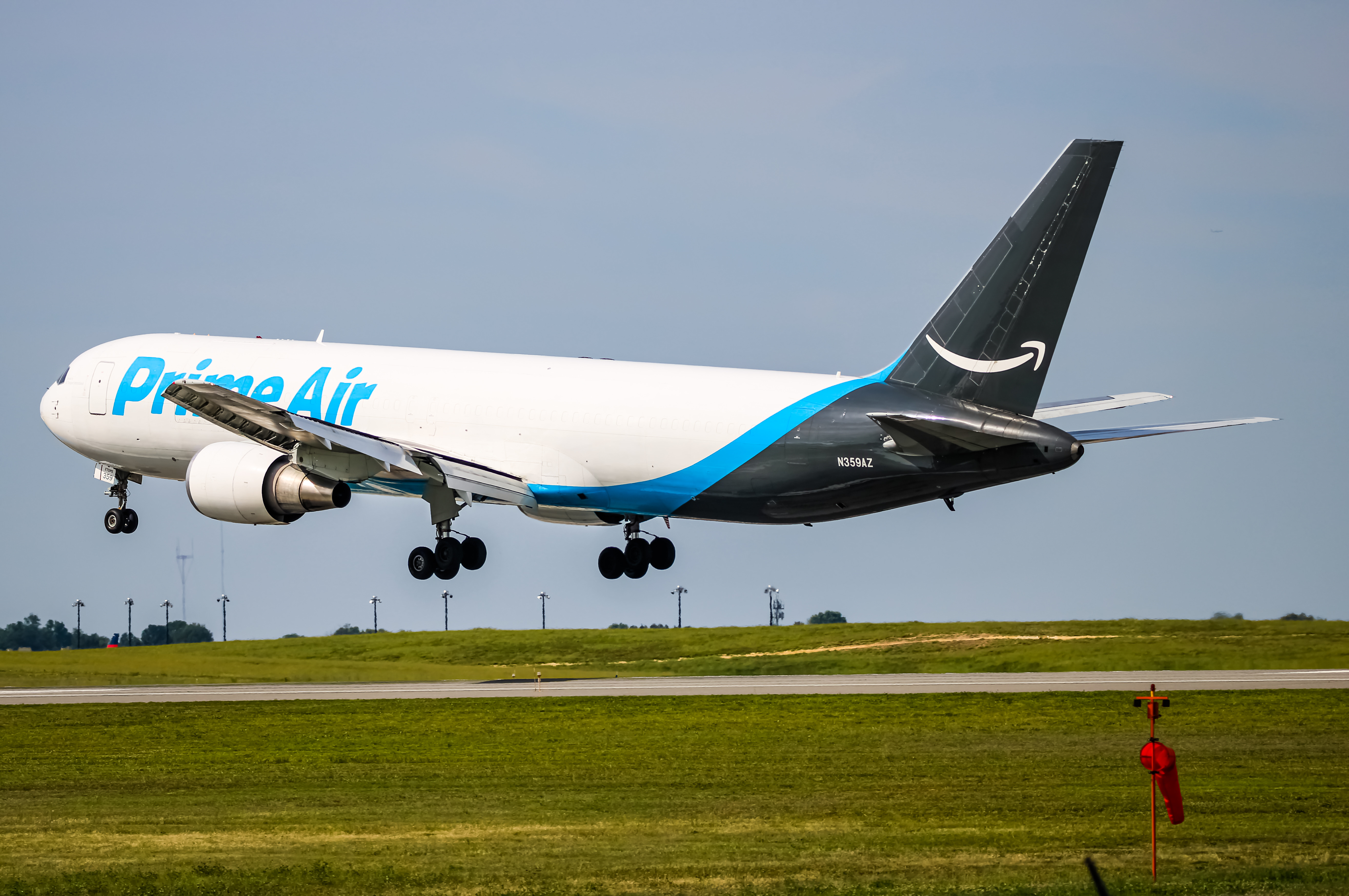 Full size: Prime Air Boeing 767-300F N359AZ at Baltimore/Washington International Thurgood Marshall Airport