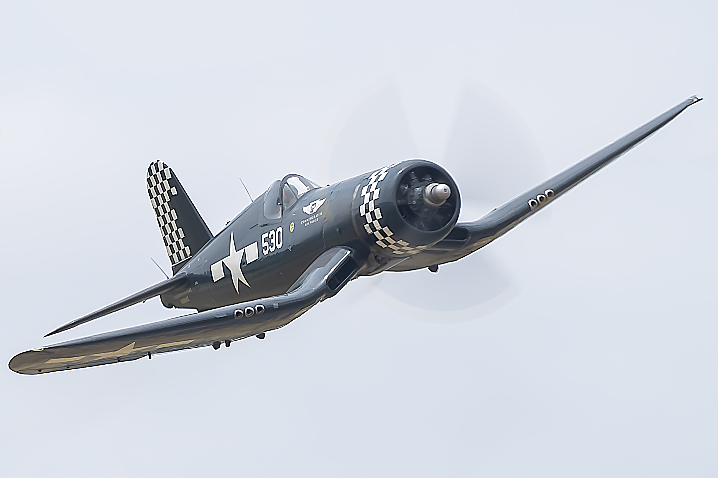 Full size: Commemorative Air Force Museum Goodyear FG-1D Corsair N9964Z at Reading Regional Airport/Carl A Spaatz Field