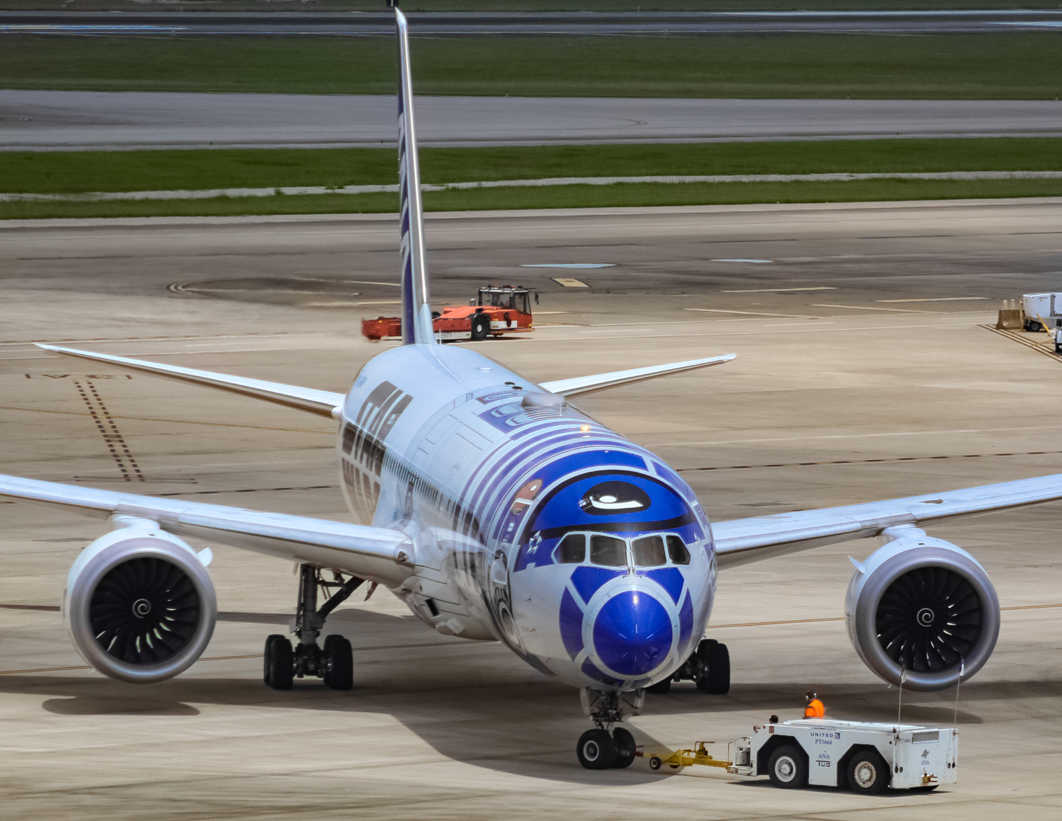 Full size: All Nippon Airways Boeing 787-9 JA873A at Houston-George Bush Intercontinental Airport