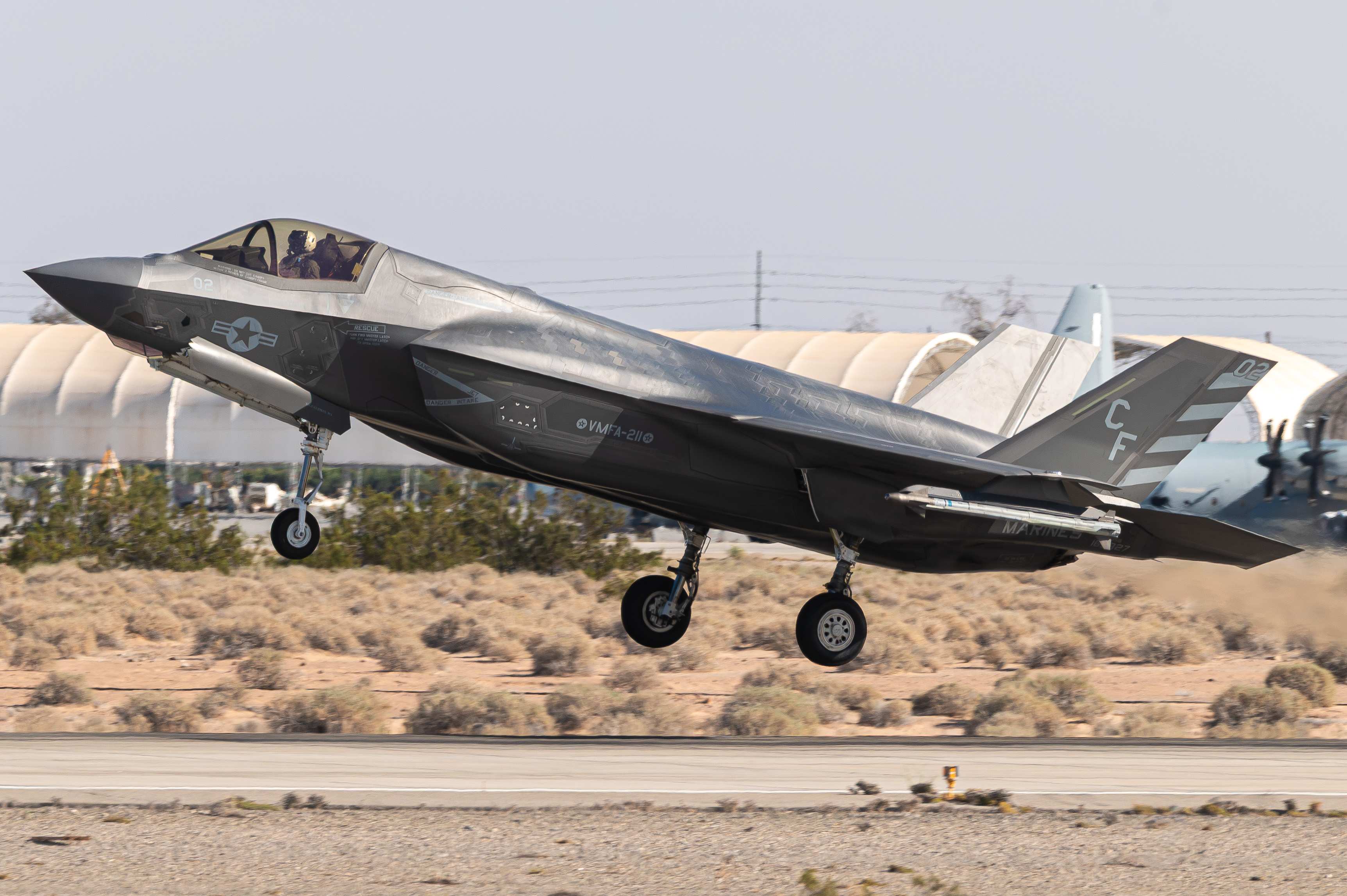 Full size: USMC - United States Marine Corp Lockheed Martin F-35 Lightning 169927 at 