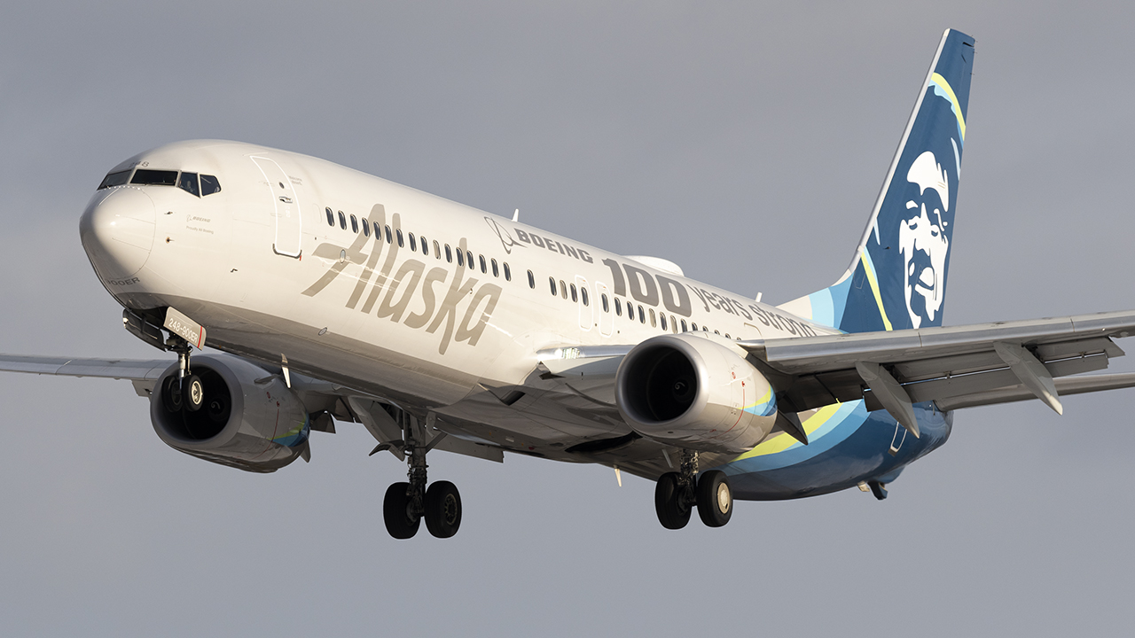 Full size: Alaska Airlines Boeing 737-900ER N248AK at Baltimore/Washington International Thurgood Marshall Airport
