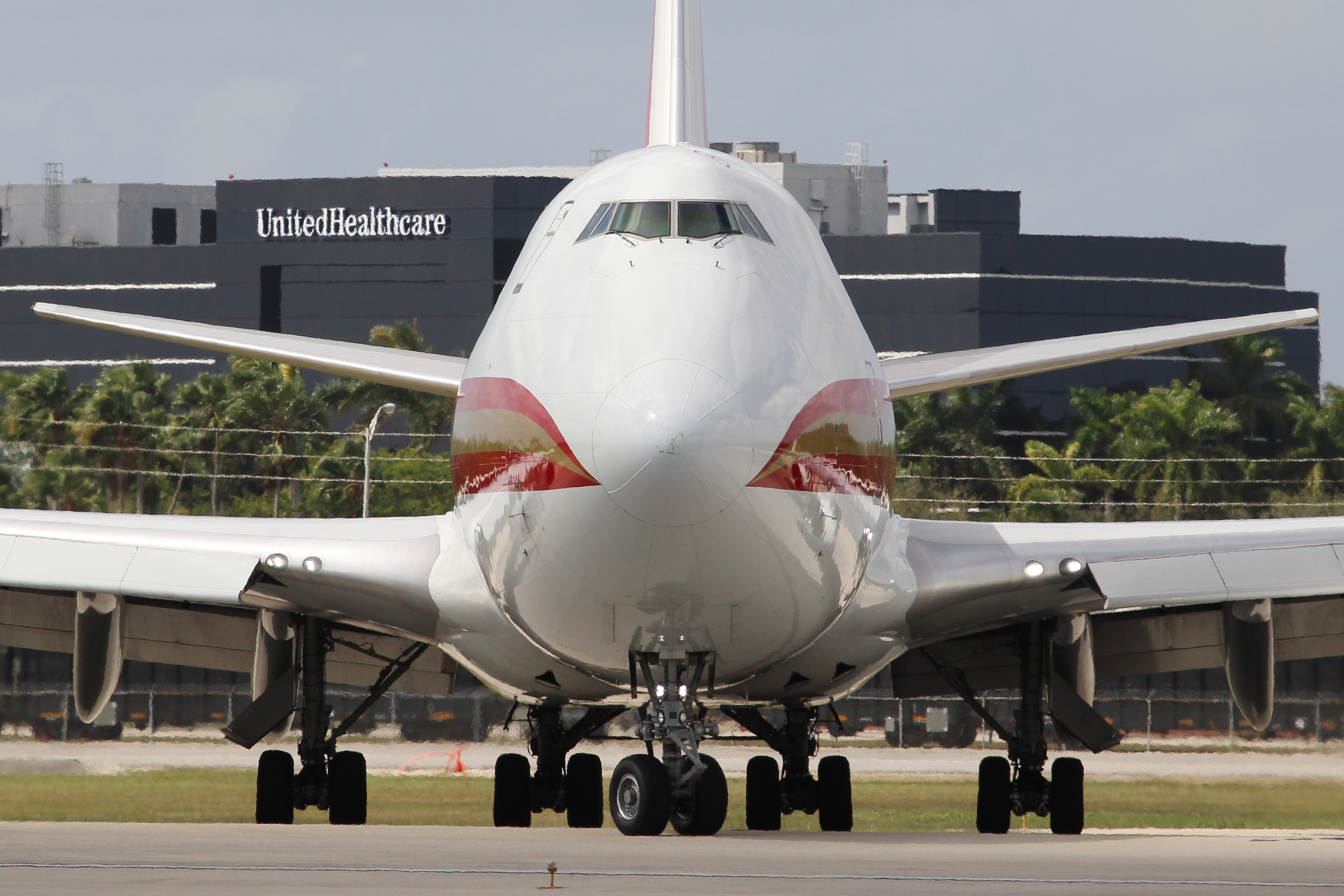 Full size: Kalitta Air Boeing 747-400F N401KZ at Miami International Airport