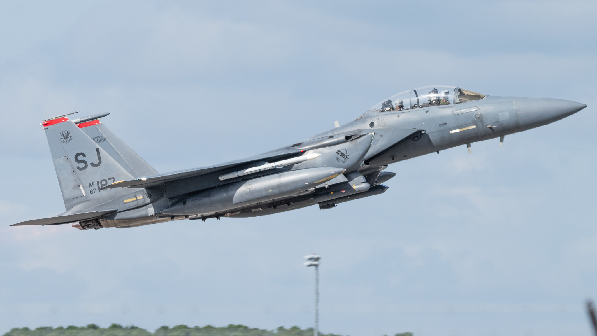 Full size: USAF - United States Air Force McDonnell Douglas F-15 Eagle 87-0187 at Seymour Johnson AFB