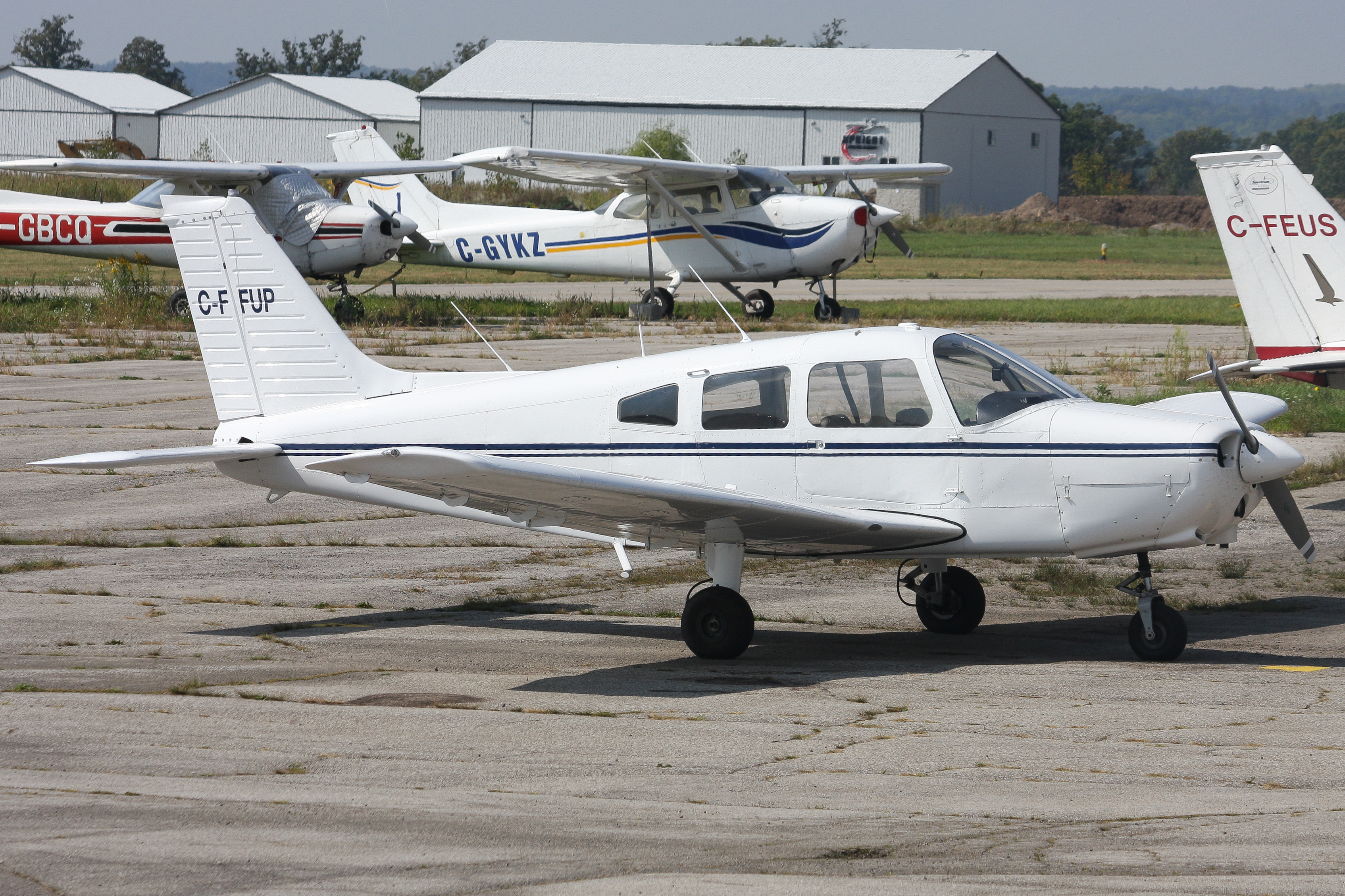 Full size: PRIVATE Piper PA-28 C-FFUP at Cruz Alta Carlos Ruhl Airport