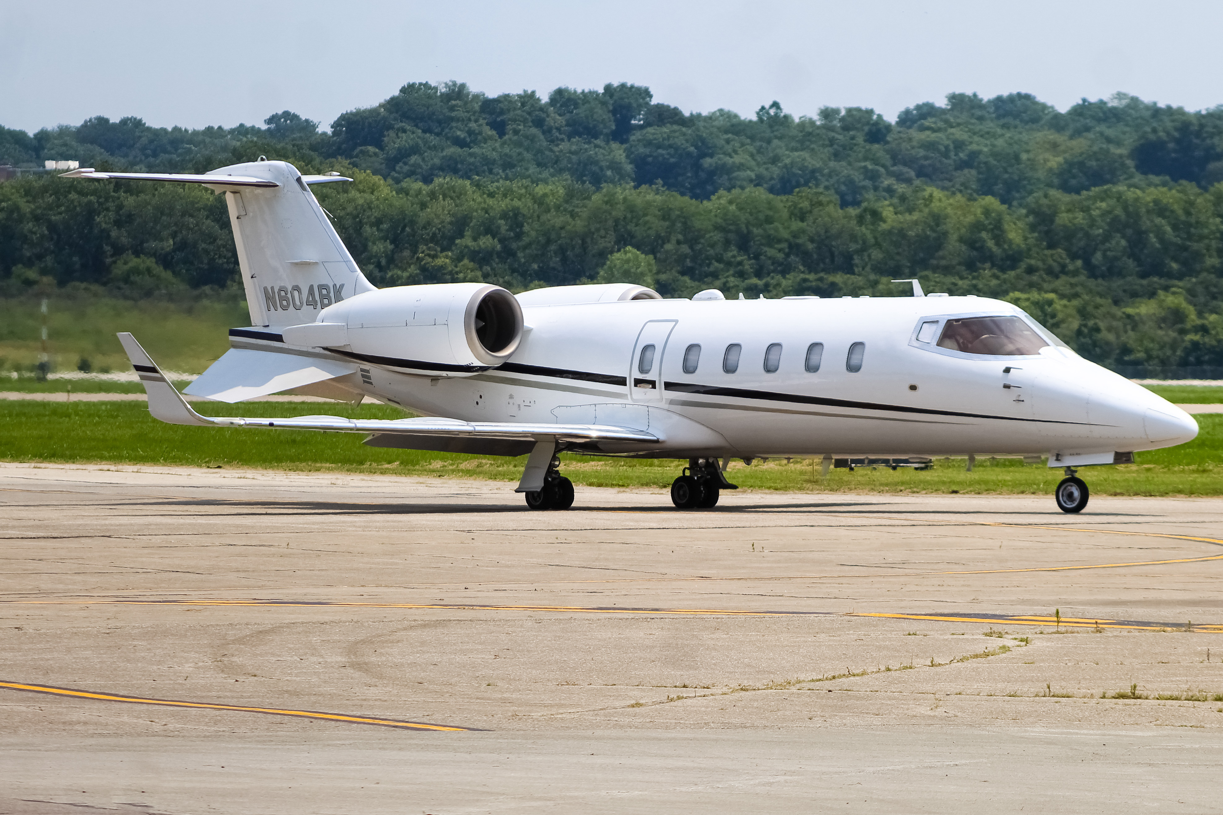 Full size: PRIVATE Learjet 60 N604BK at Cincinnati Municipal Airport/Lunken Field