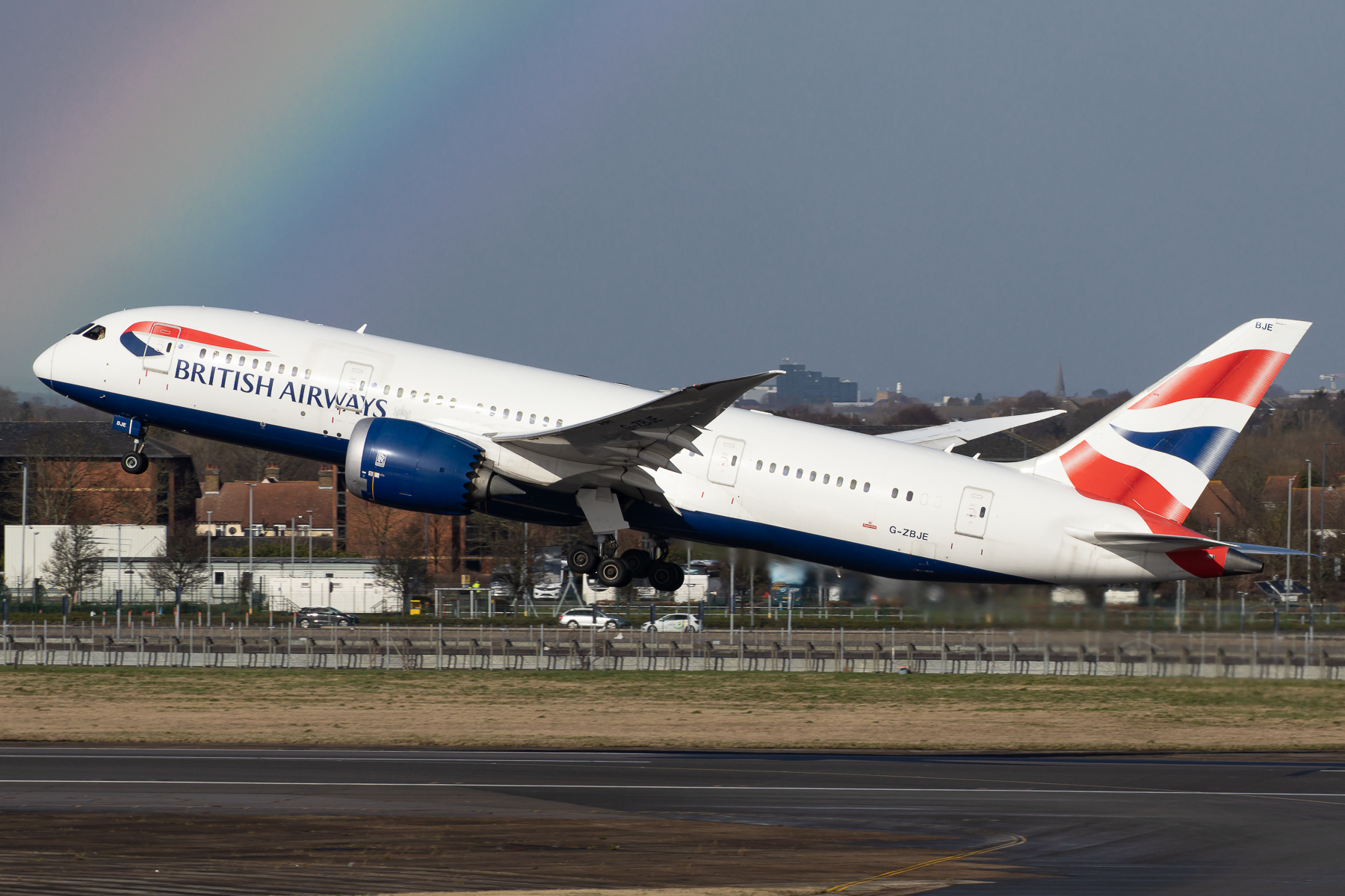 Full size: British Airways Boeing 787-8 G-ZBJE at London Heathrow International Airport