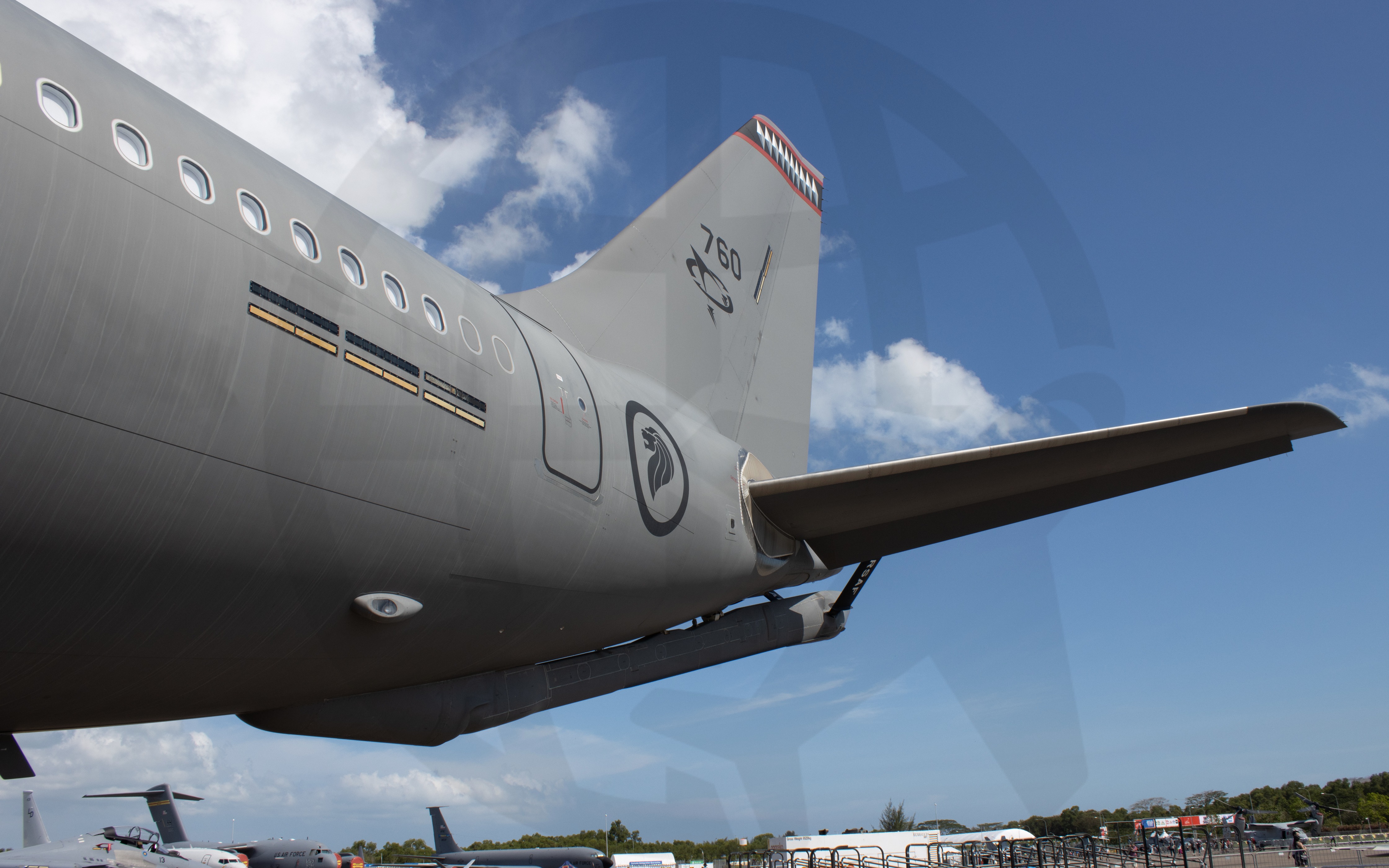Full size: Singapore - Air Force Airbus A330-200(MRTT) 760 at Singapore-Changi Airport