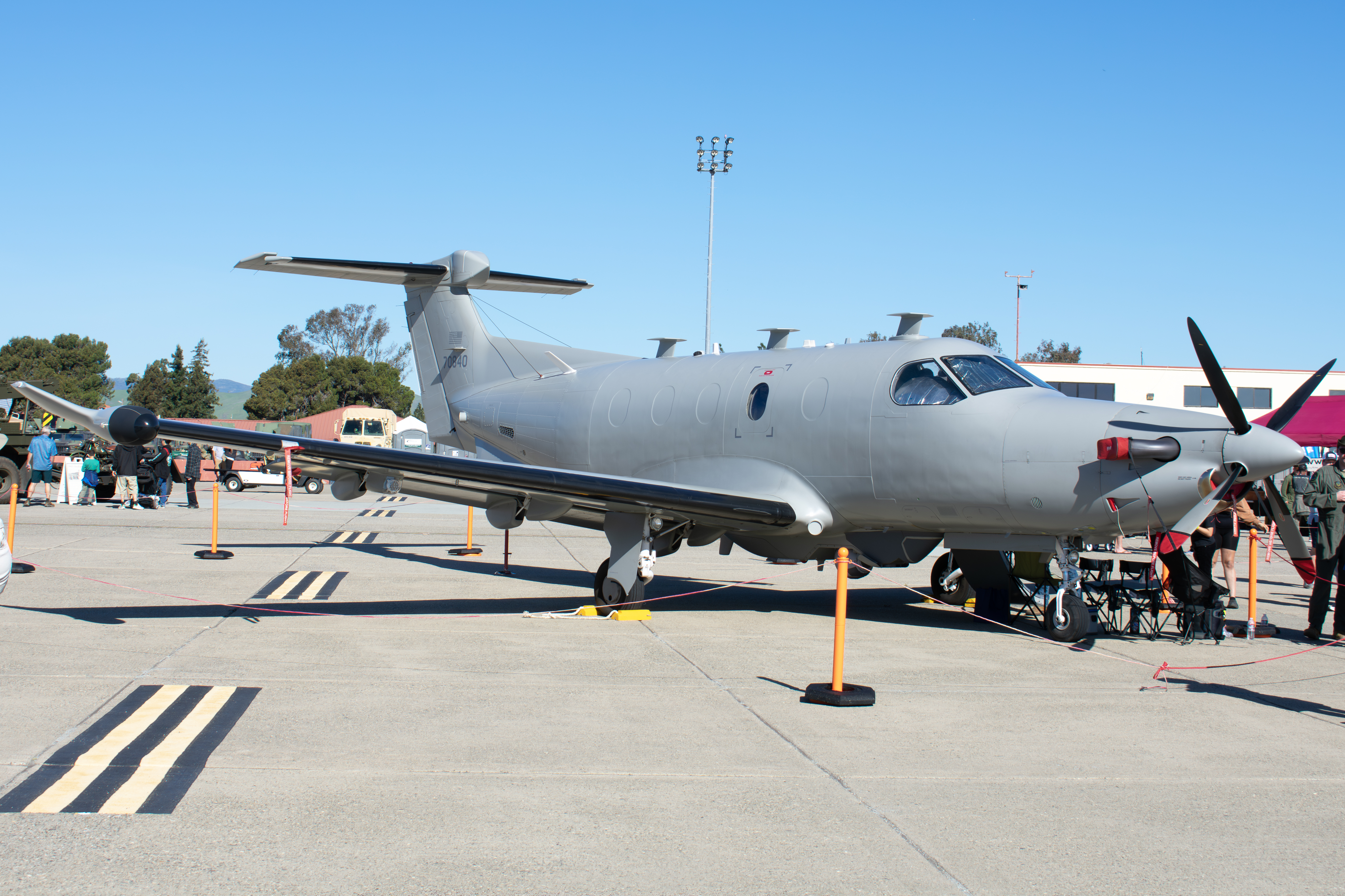 Full size: USAF - United States Air Force Pilatus U-28 Draco 07-0840 at Fairfield Travis Air Force Base
