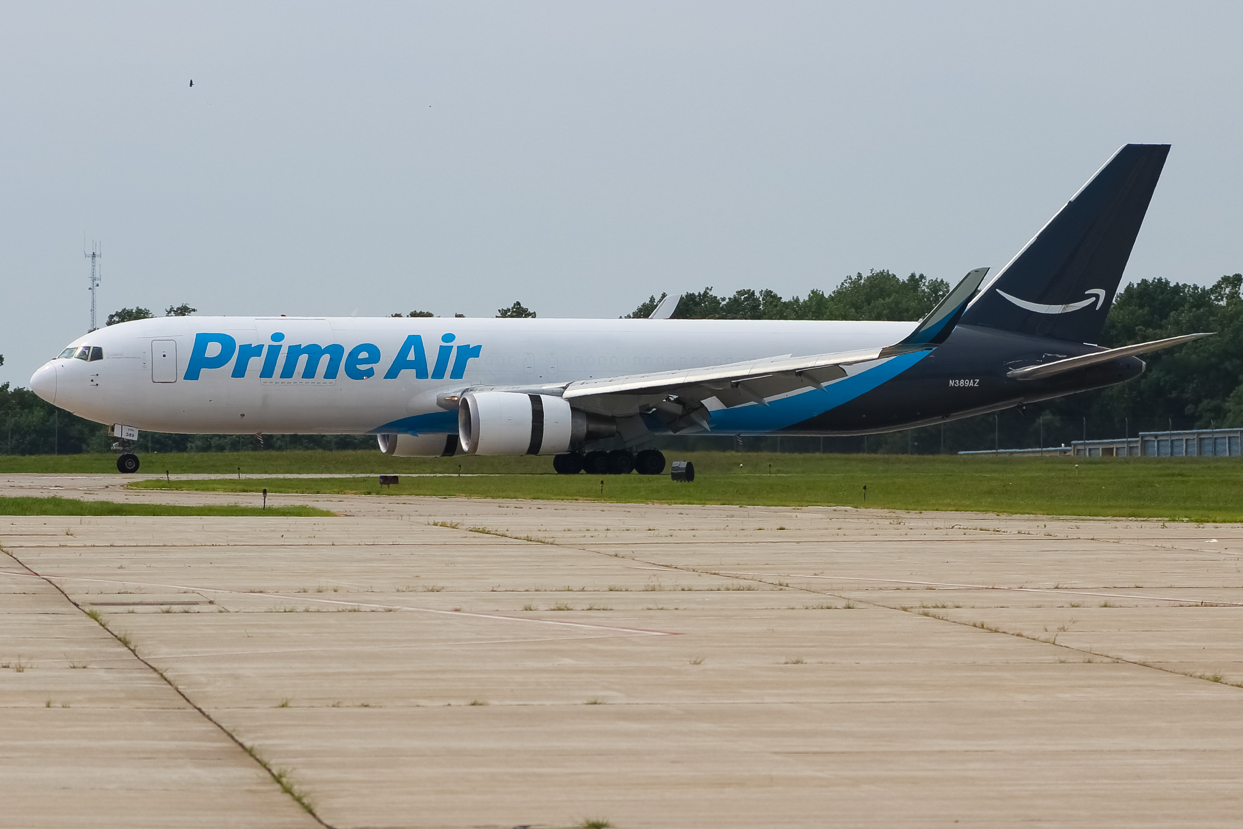Full size: Prime Air Boeing 767-300ER N389AZ at Wilmington Air Park