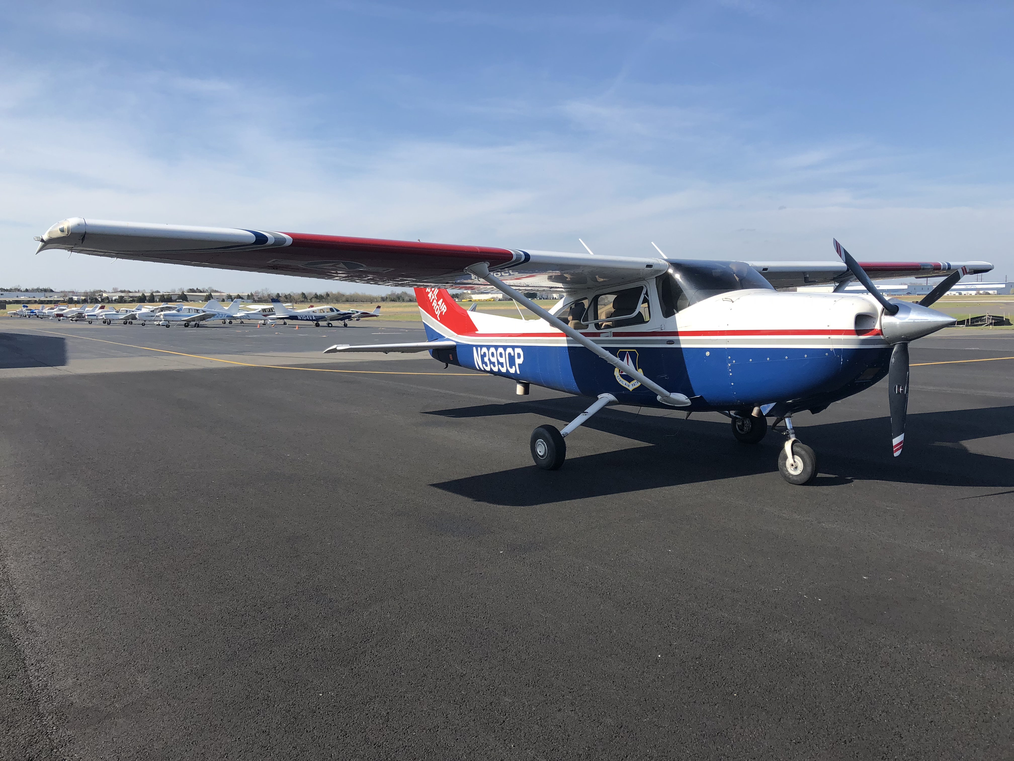 Full size: Civil Air Patrol Cessna 182 Skylane N399CP at Manassas Regional Airport/Harry P. Davis Field