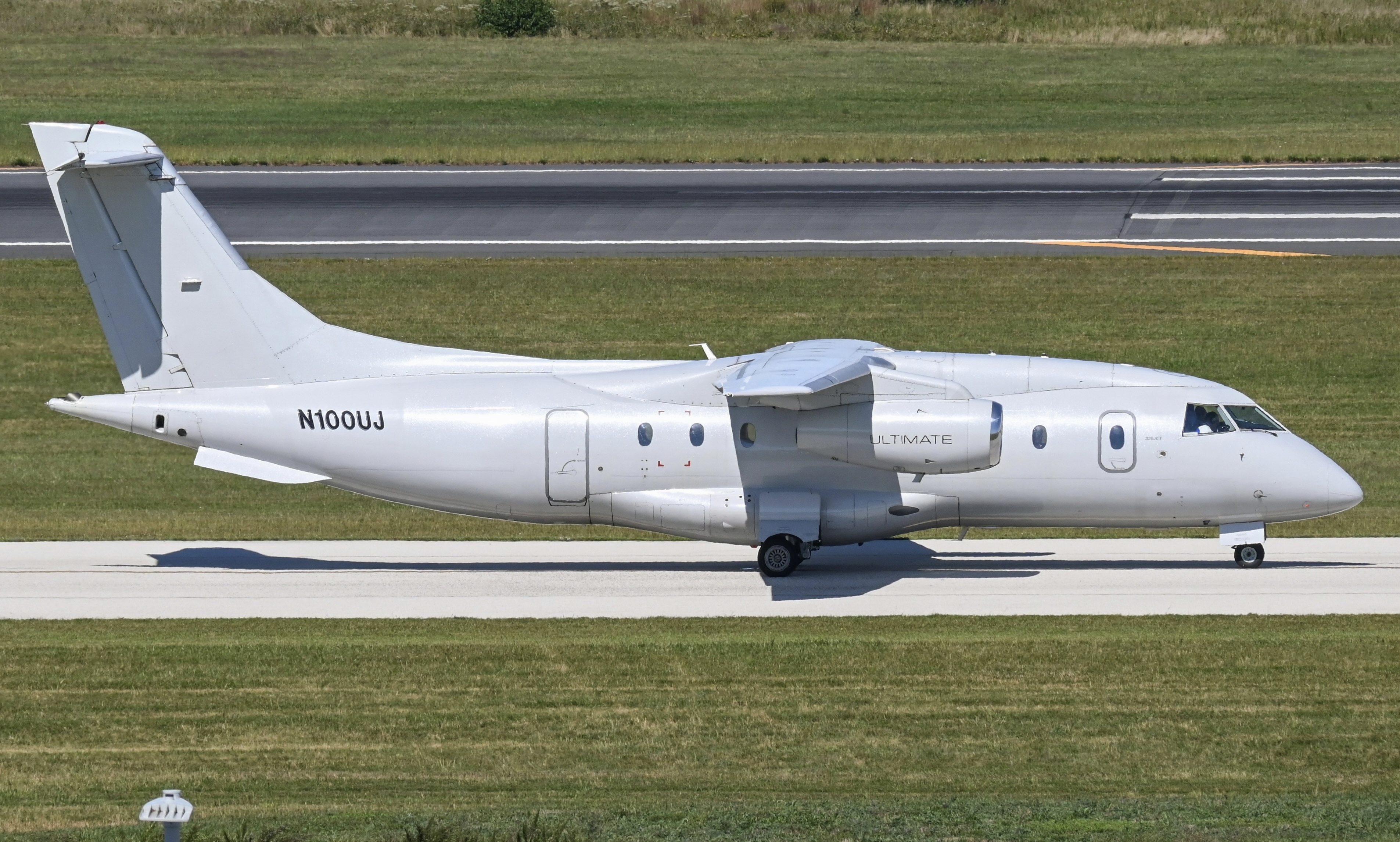 Full size: Ultimate Air Shuttle Dornier 328 JET N100UJ at Atlantic City International Airport