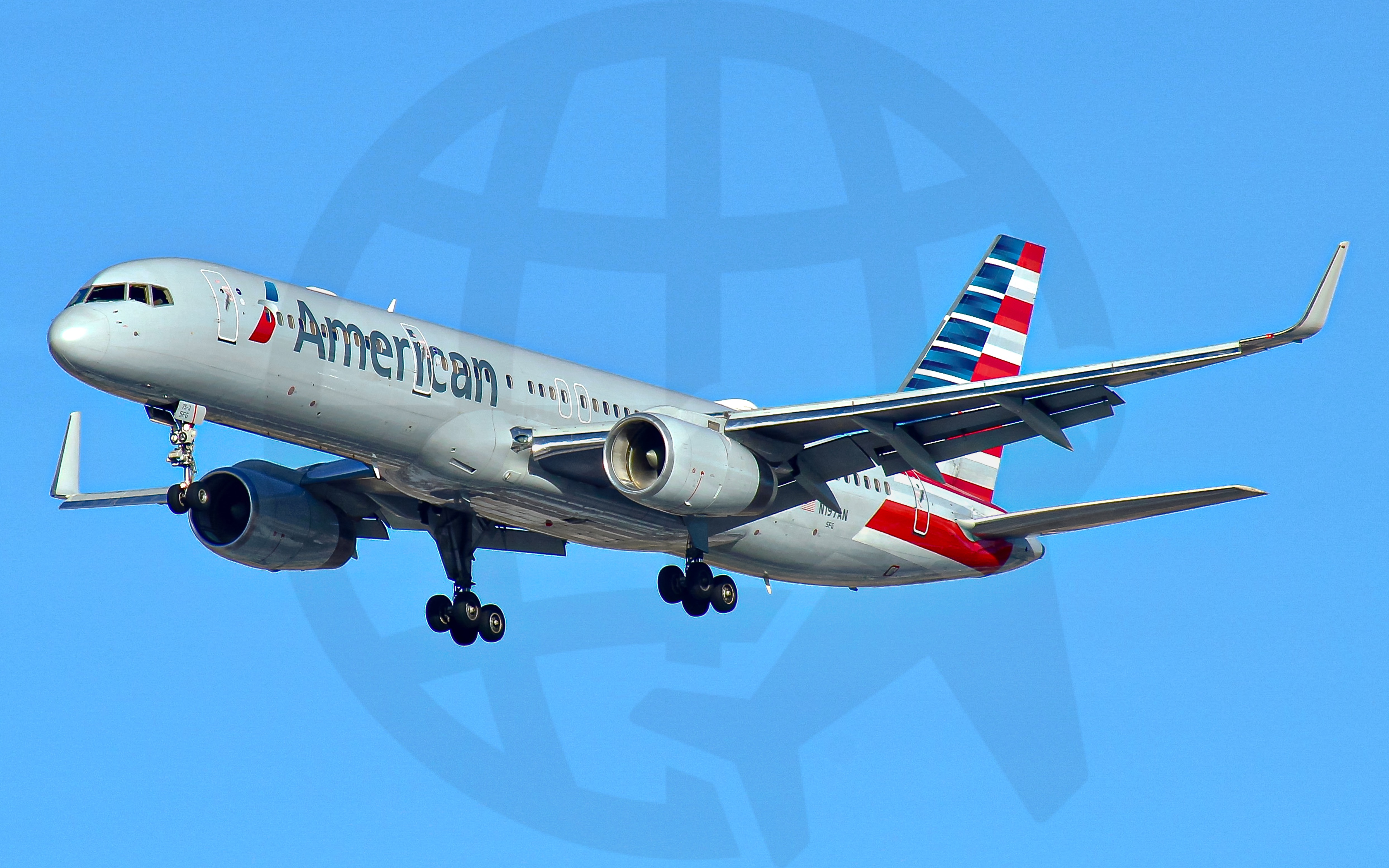 Full size: American Airlines Boeing 757-200 N197AN at Eagle County Regional Airport