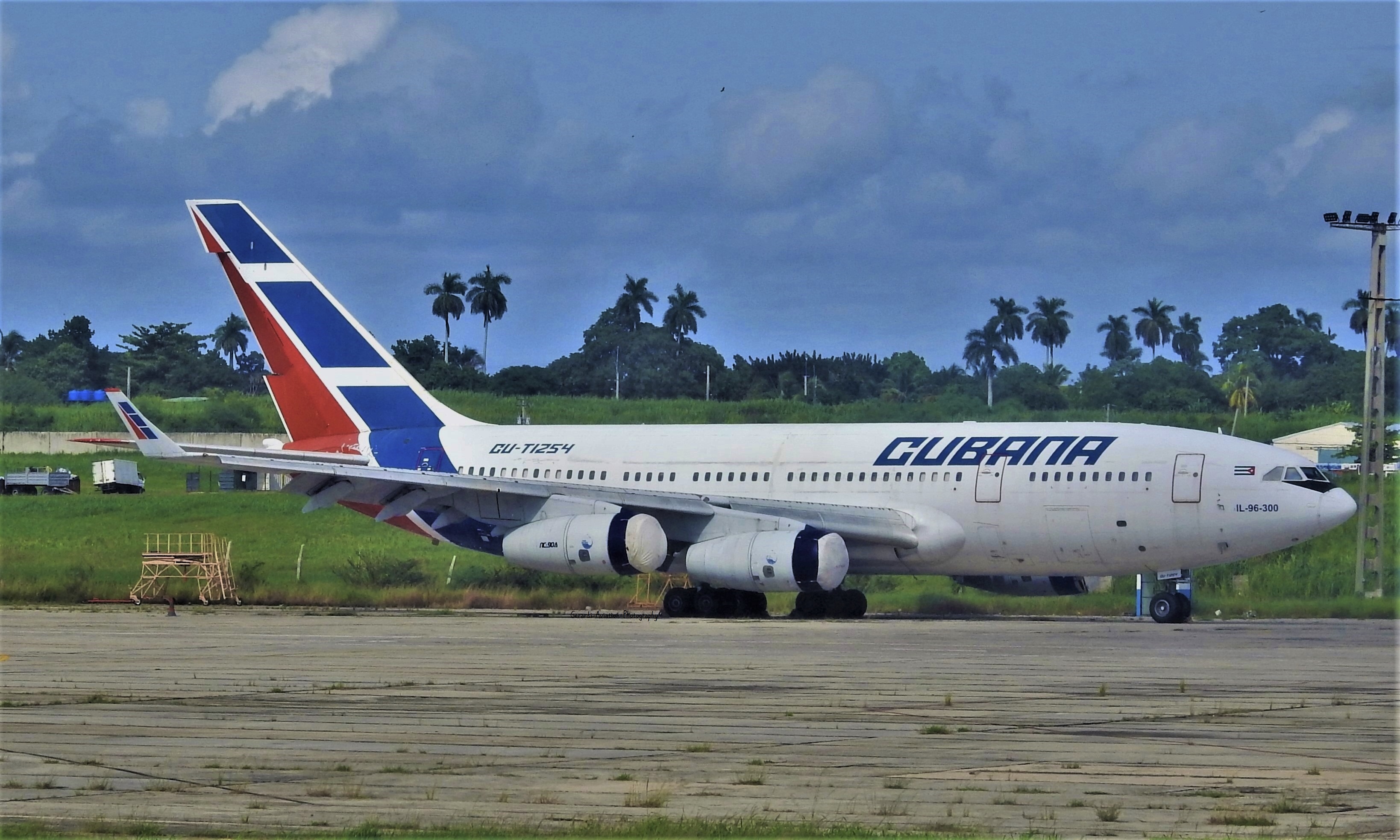 Full size: Cubana IL-96-300 CU-T1254 at Jose Marti International Airport
