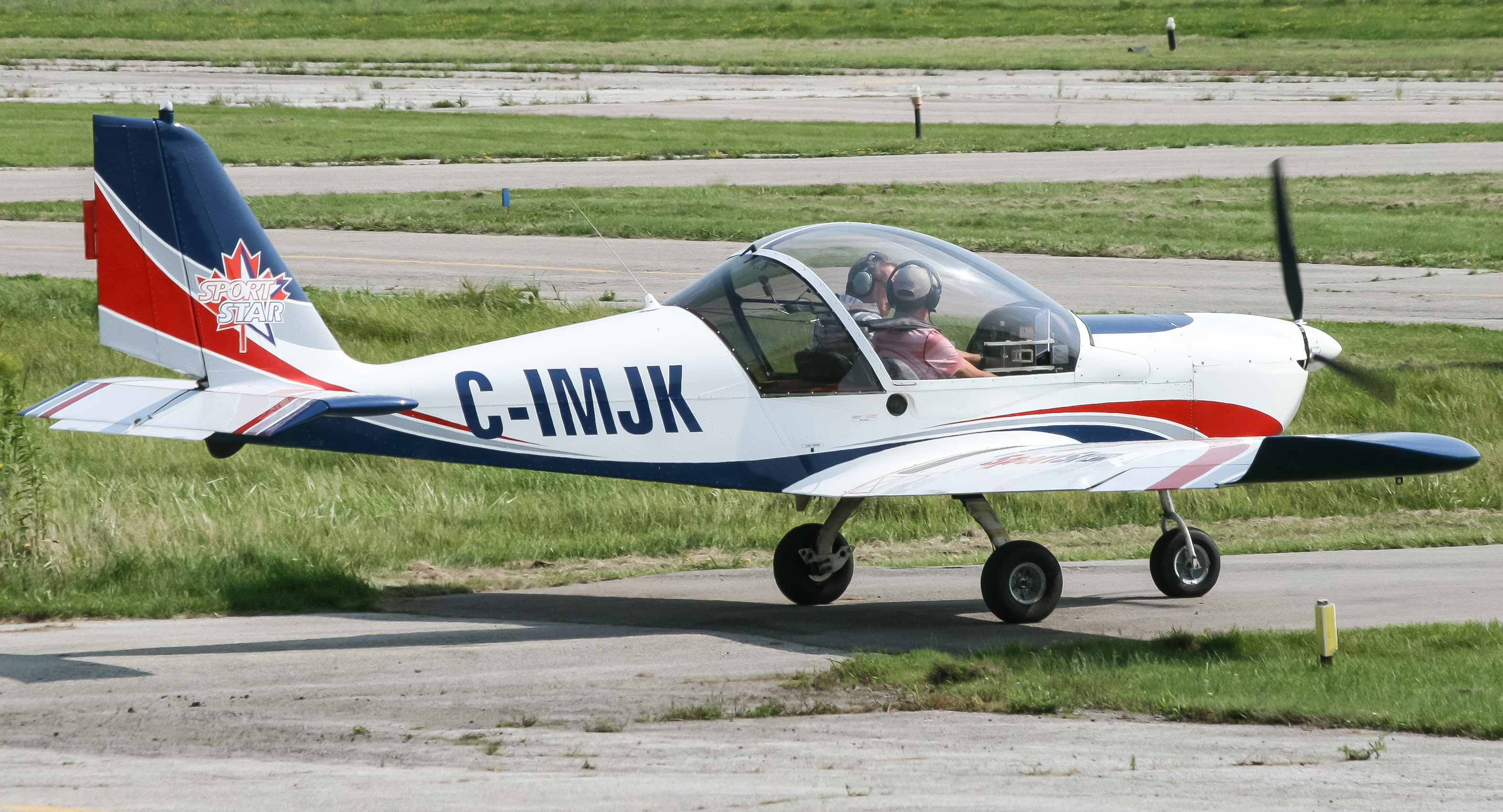 Full size: PRIVATE Evektor Sportstar C-IMJK at 