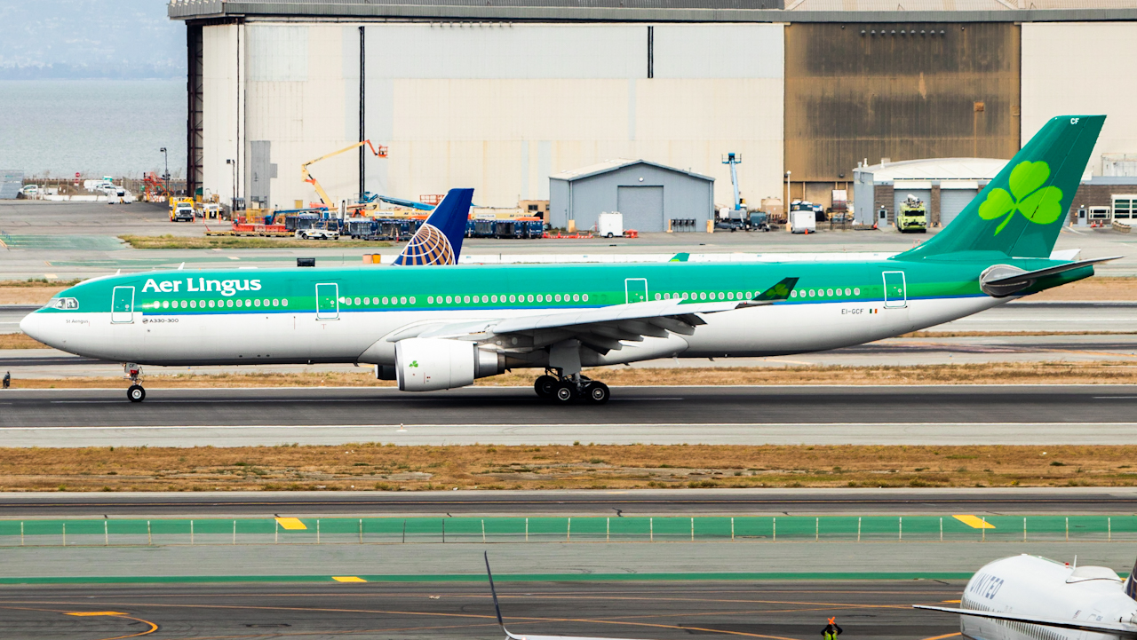 Full size: Aer Lingus Airbus A330-300 EI-GCF at San Francisco International Airport