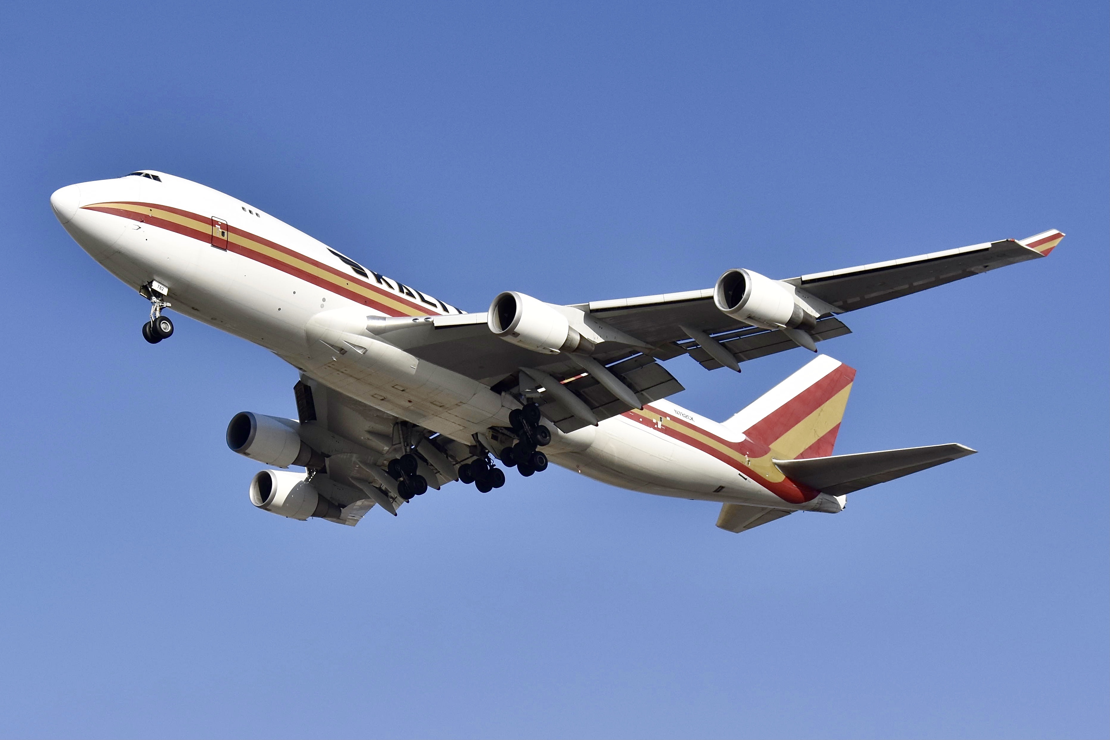 Full size: Kalitta Air Boeing 747-400F N782CK at Chicago O'Hare International Airport