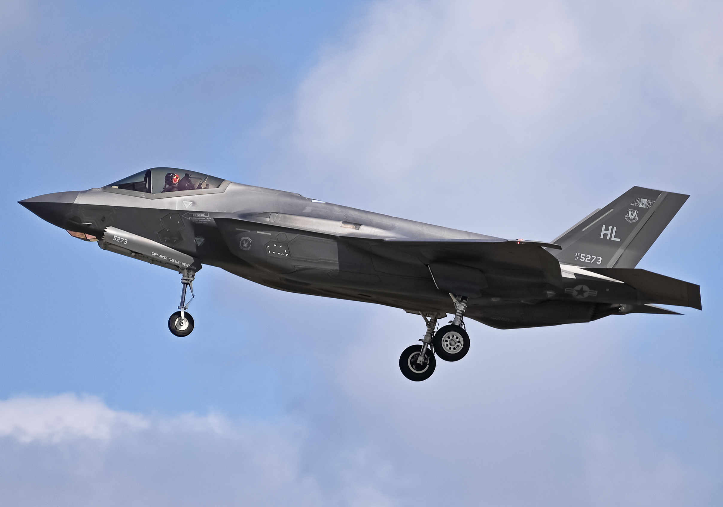 Full size: USAF - United States Air Force Lockheed Martin F-35 Lightning 17-5273 at North Island NAS