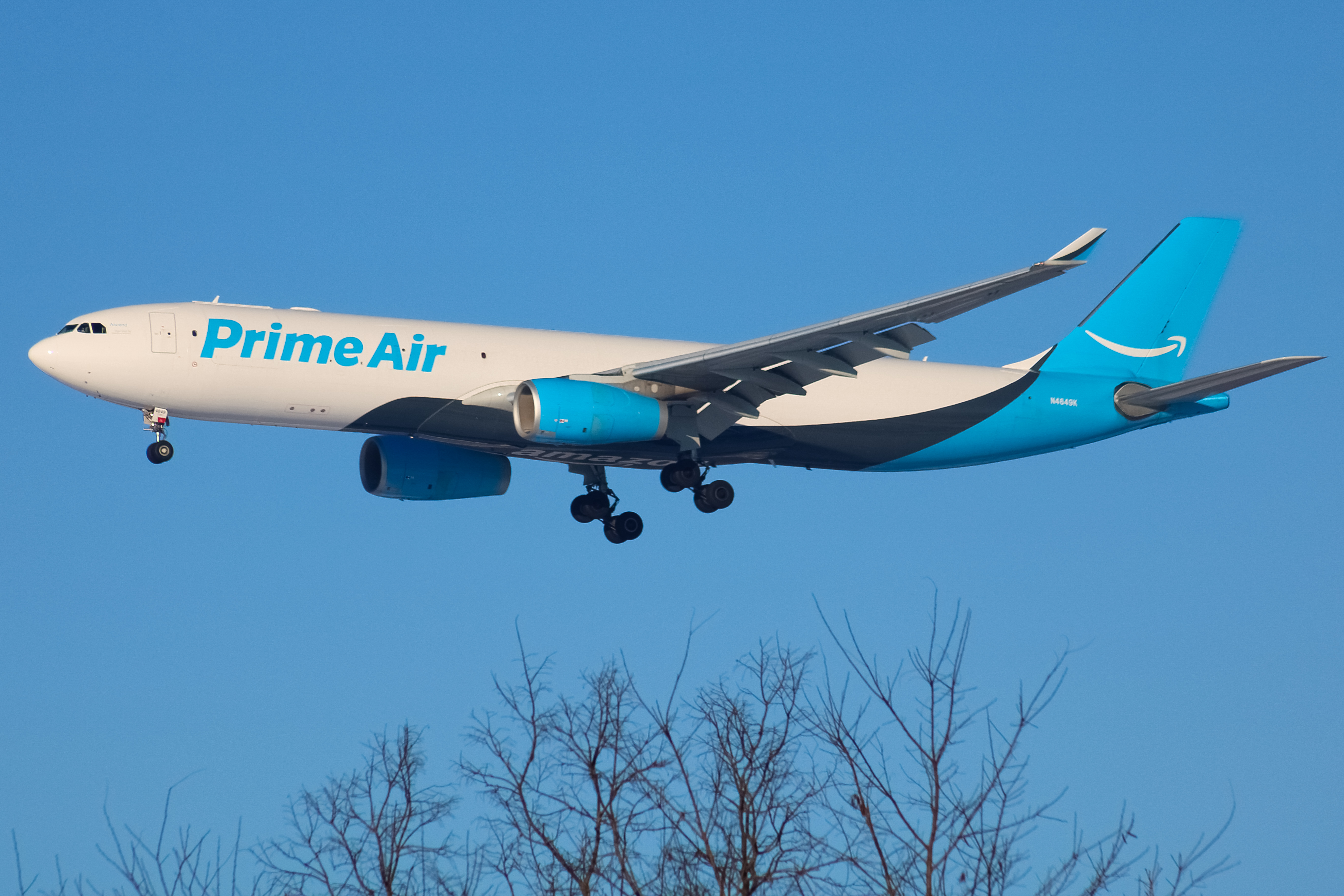 Full size: Prime Air Airbus A330-300F N4649K at Cincinnati/Northern Kentucky International Airport