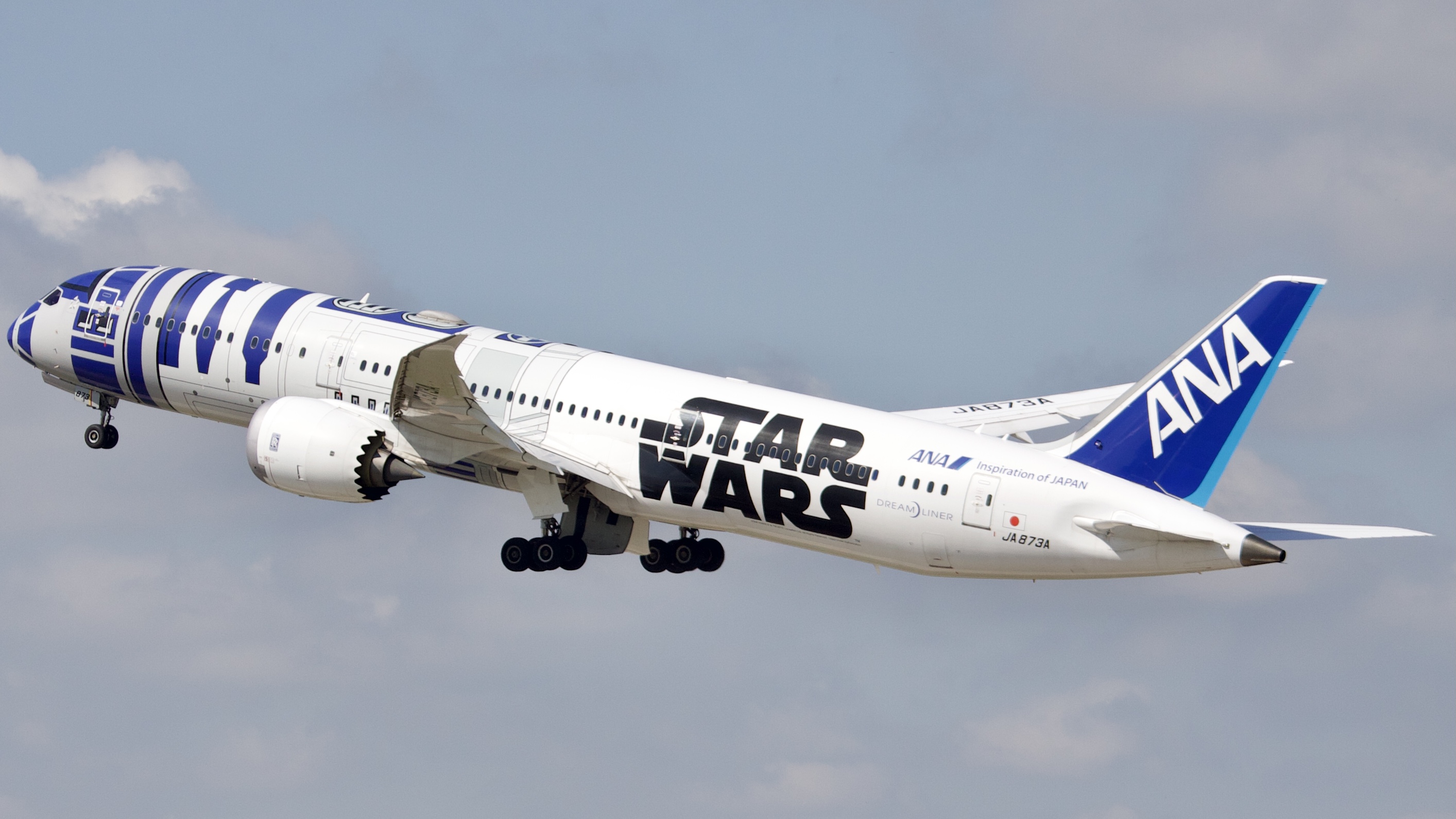 Full size: All Nippon Airways Boeing 787-9 JA873A at Houston-George Bush Intercontinental Airport