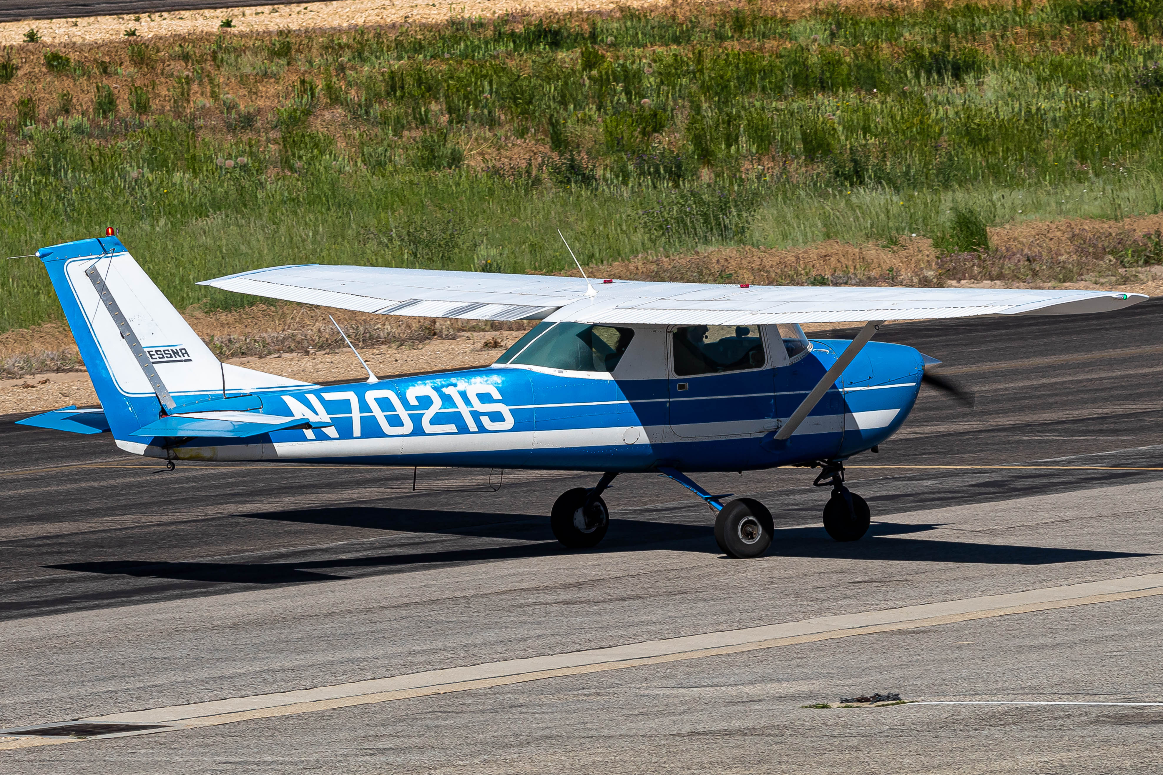 Full size: PRIVATE Cessna 152 N7021S at Nampa Municipal Airport