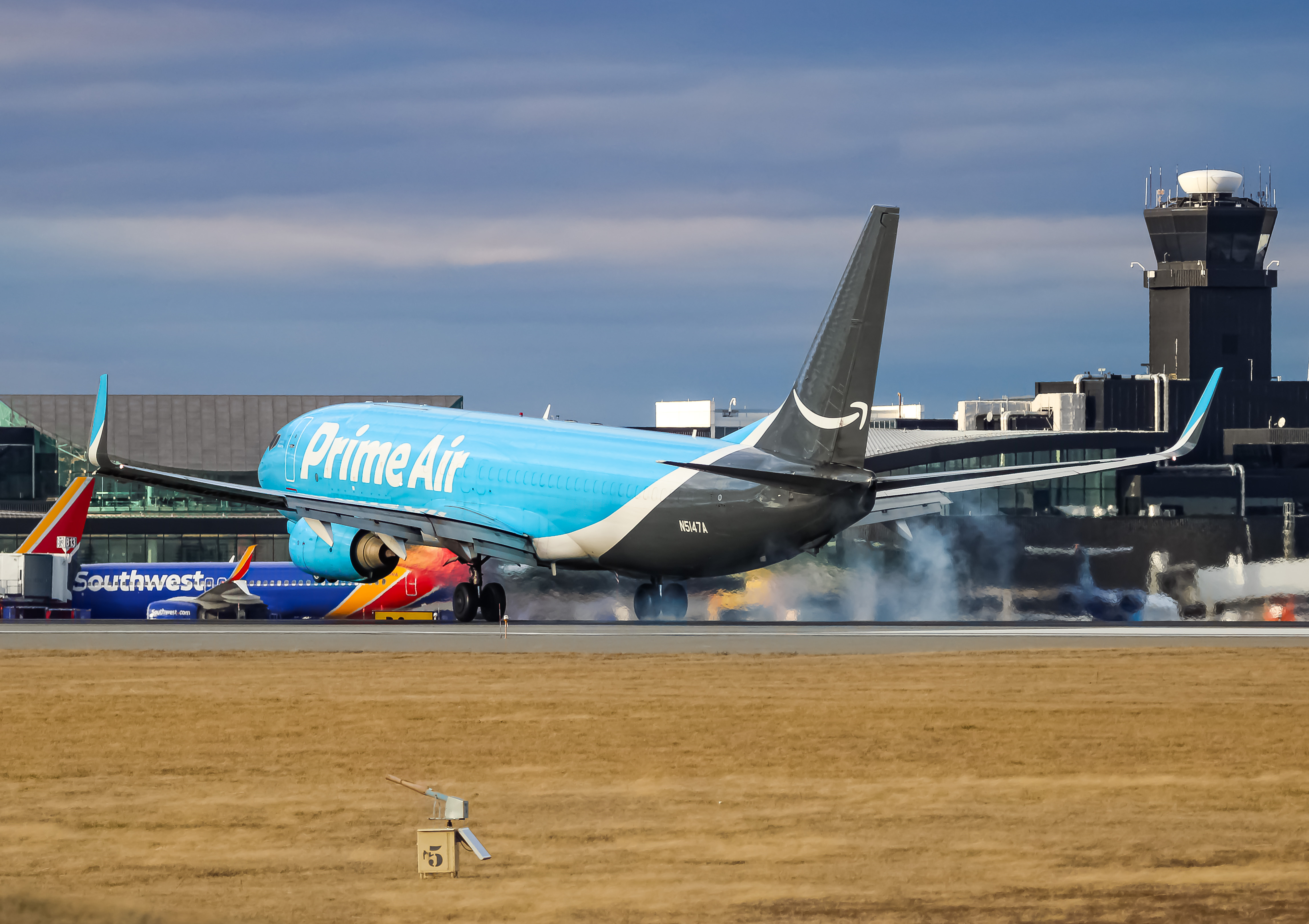 Full size: Prime Air Boeing 737-800 N5147A at Baltimore/Washington International Thurgood Marshall Airport