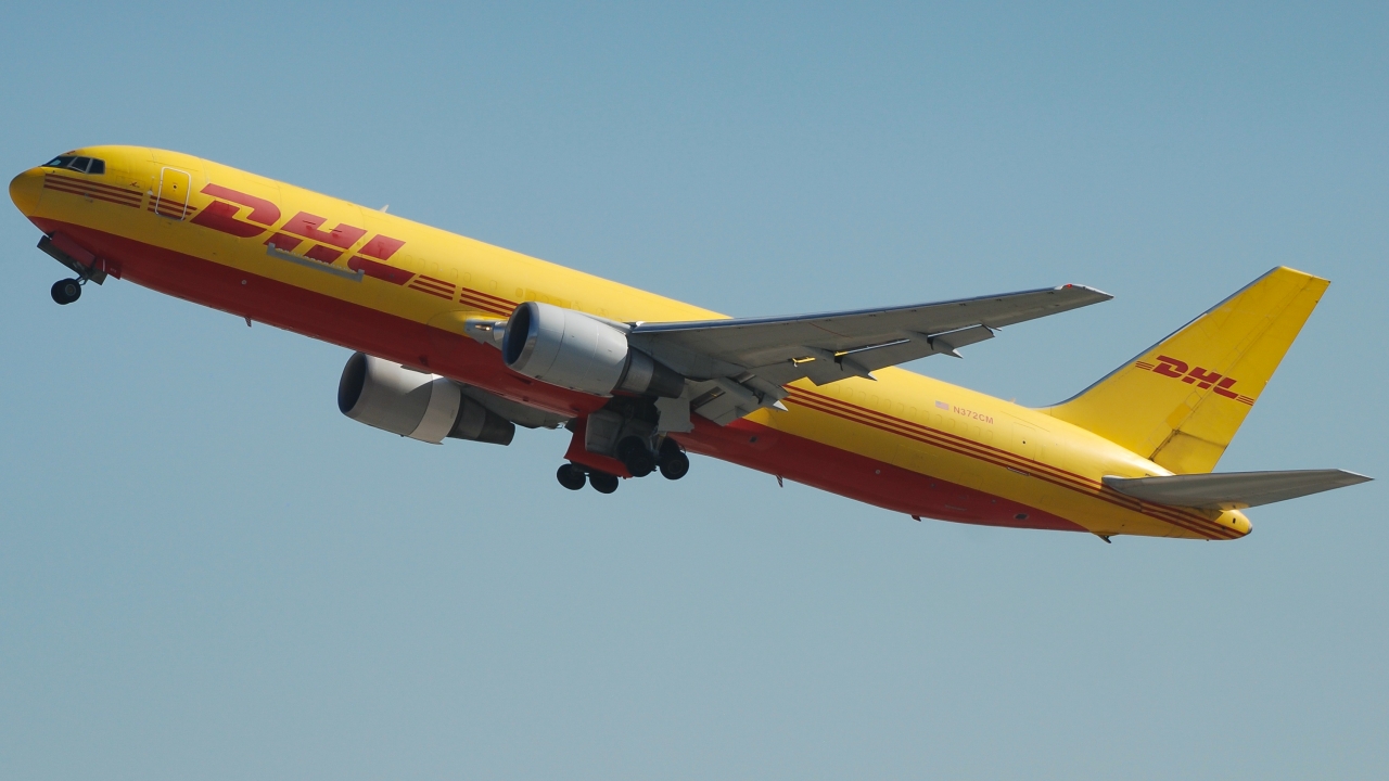 Full size: Air Transport International Boeing 767-300F N372CM at Los Angeles International Airport