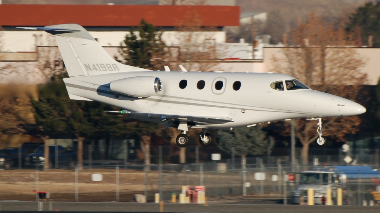 Full size: PRIVATE Beechcraft Premier  N419BR at Reno/Tahoe International Airport