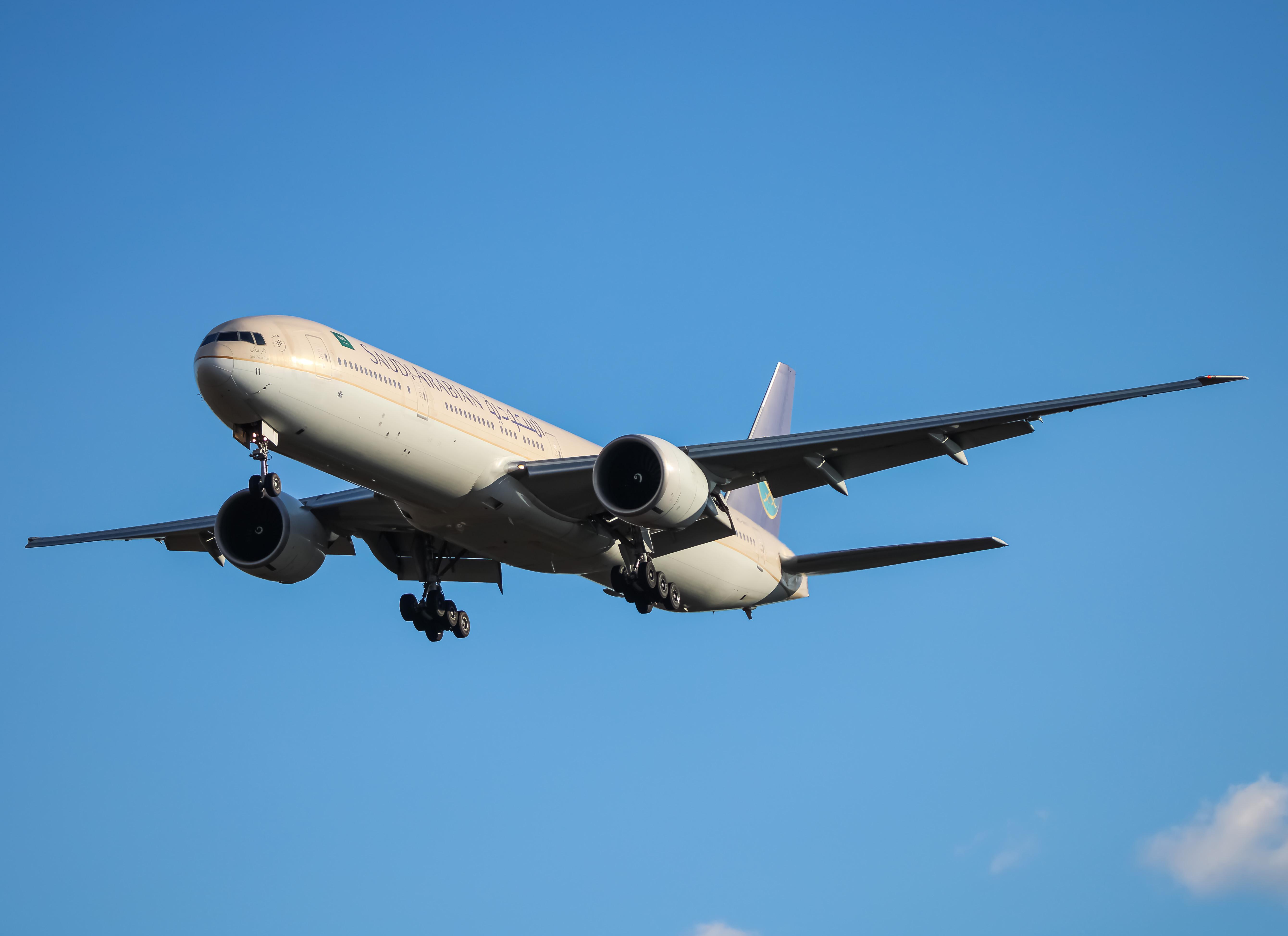 Full size: Saudia Boeing 777-300ER HZ-AK11 at Washington Dulles International Airport