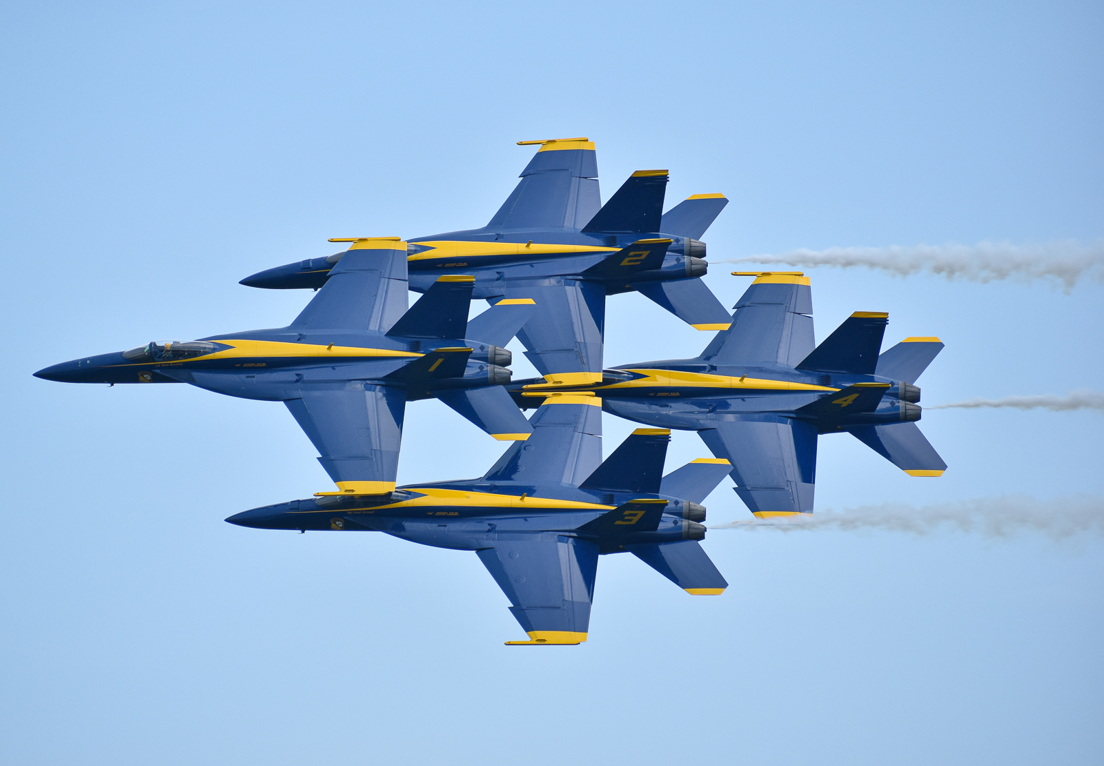 Full size: Blue Angels F18 N/A at London International Airport
