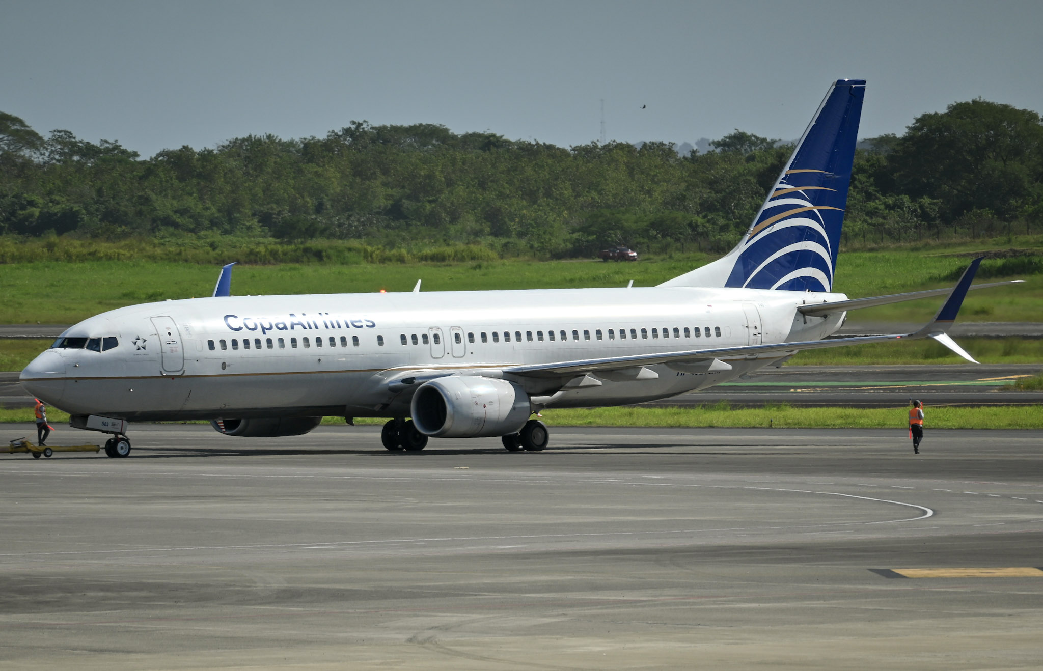 Full size: Copa Airlines Boeing 737-800 HP-1821CMP at Panama City Tocumen International Airport