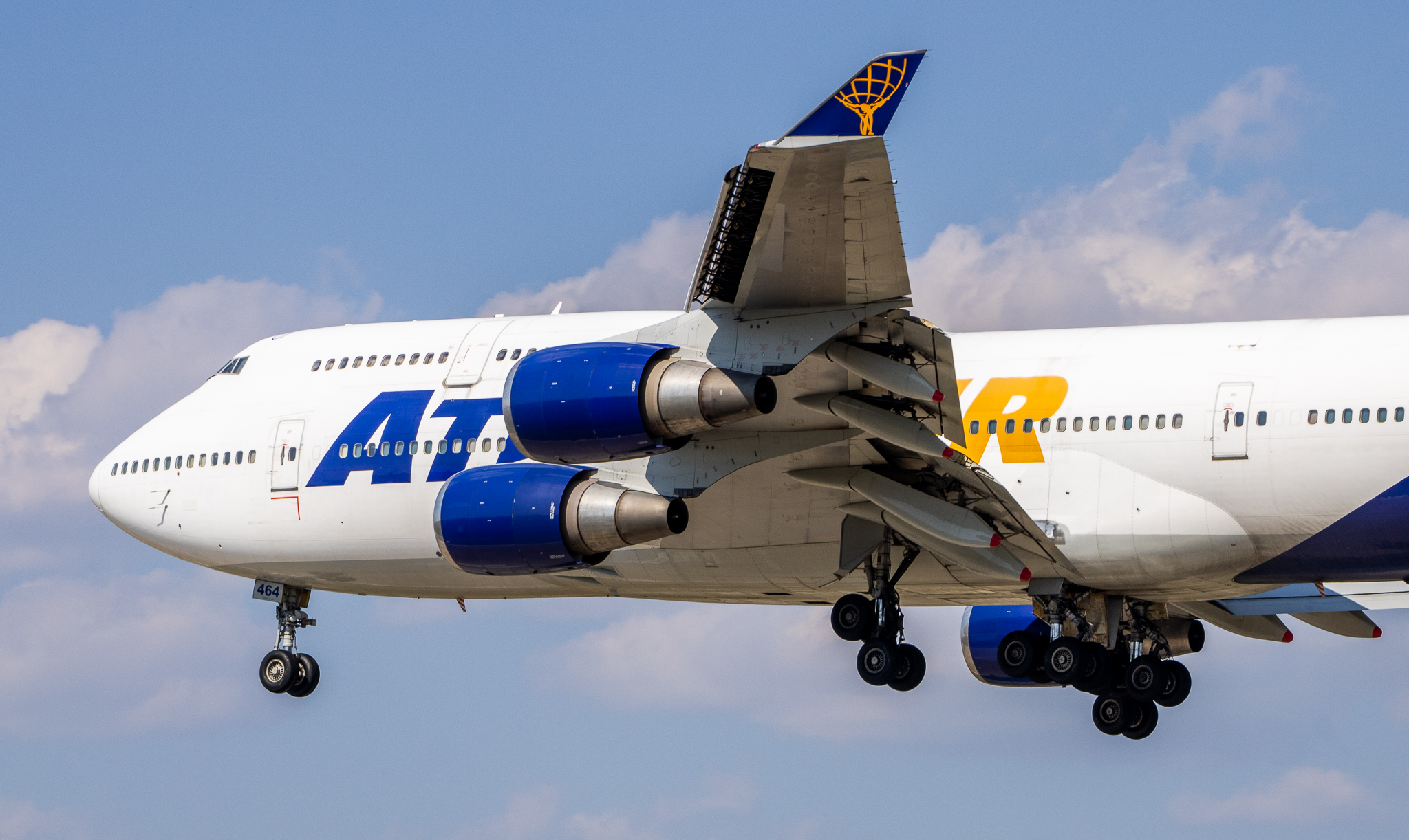 Full size: Atlas Air Boeing 747-400 N464MC at Baltimore/Washington International Thurgood Marshall Airport
