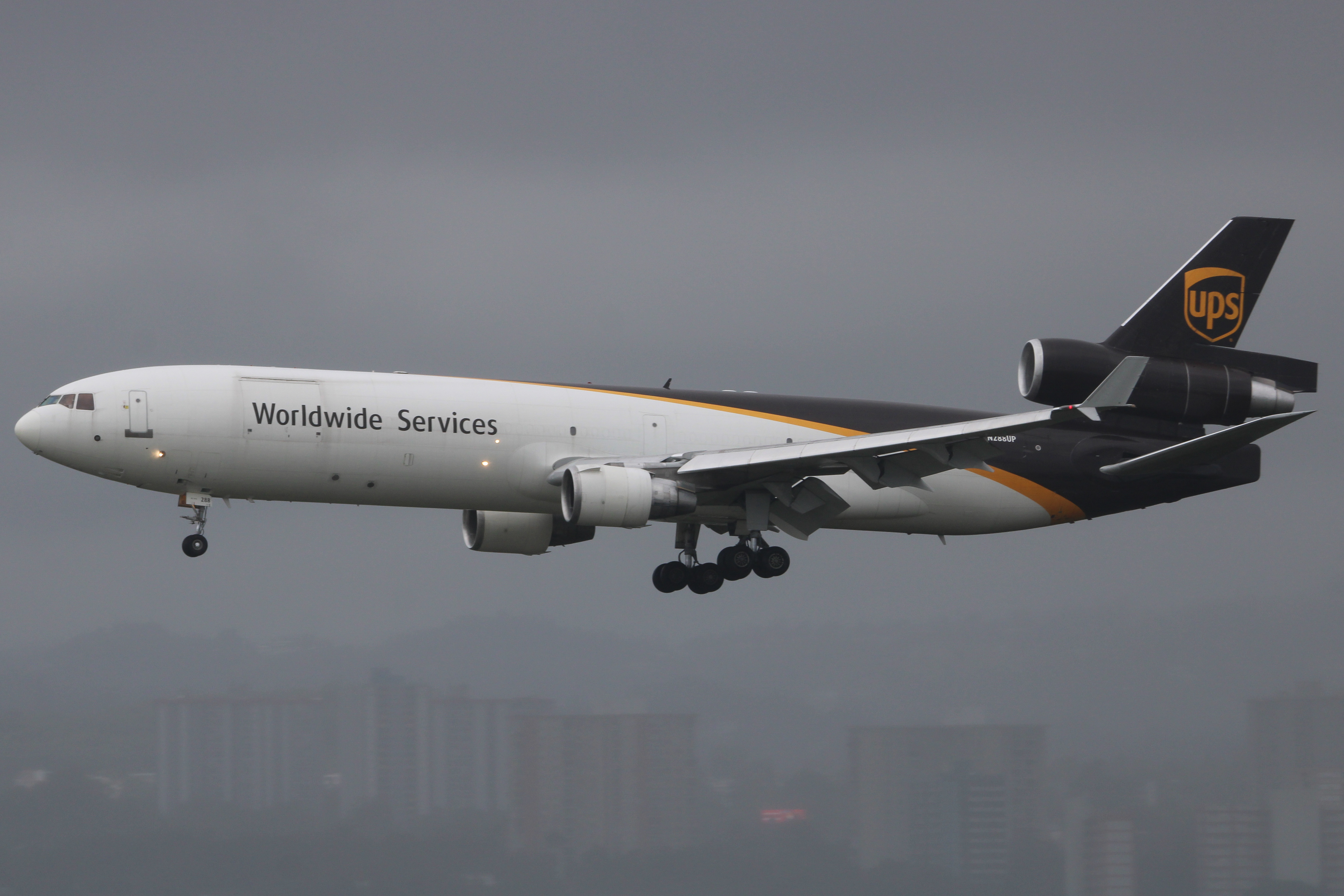 Full size: United Parcel Service McDonnell Douglas MD-11F N288UP at San Juan Luis Munoz Marin International Airport