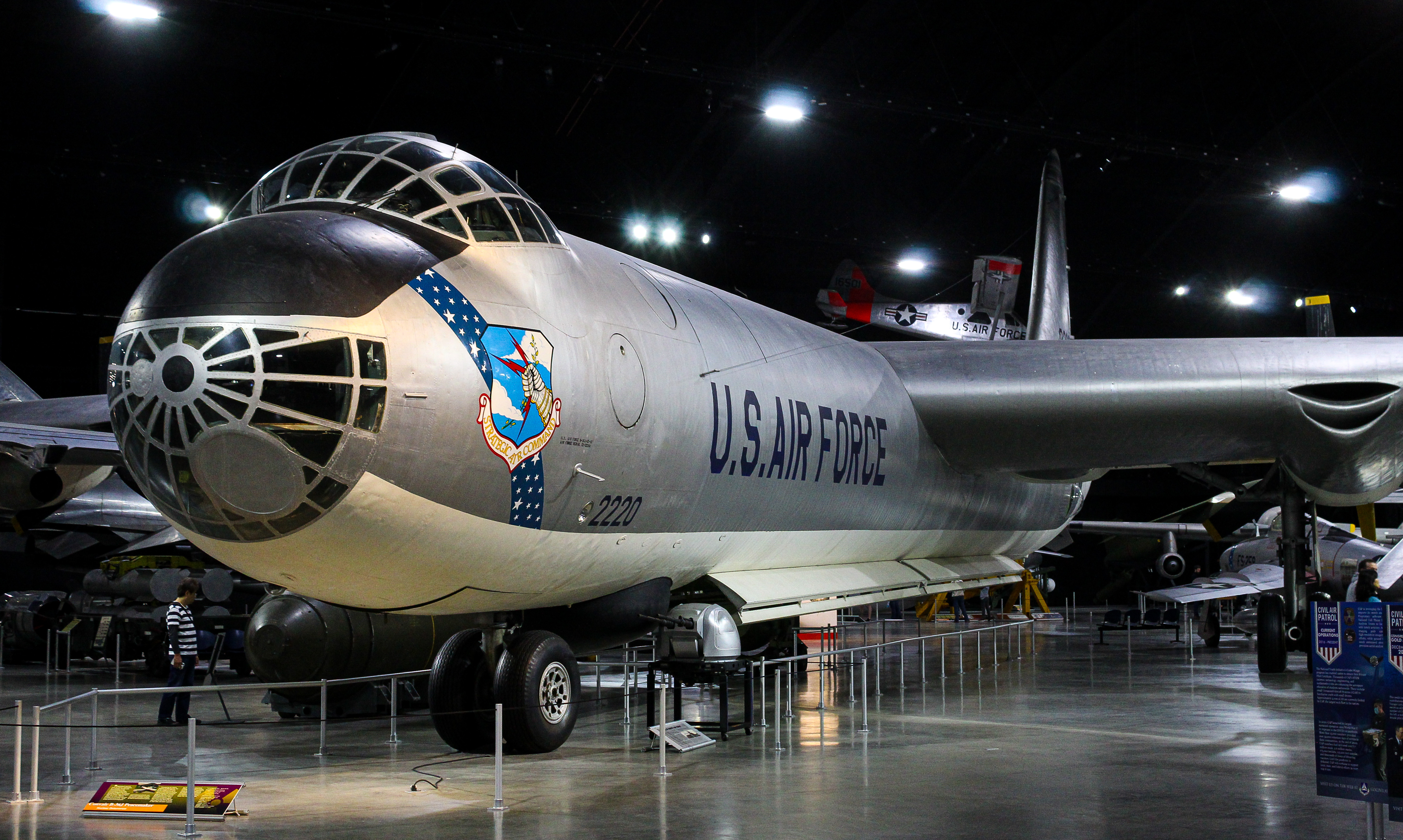 Full size: USAF - United States Air Force Convair B-36 Peacemaker  N/A at Wright-Patterson Air Force Base