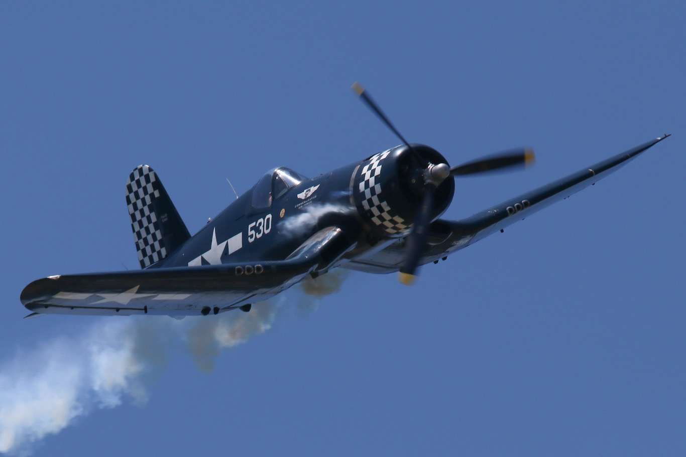 Full size: Commemorative Air Force Museum Goodyear FG-1D Corsair N9964Z at Reading Regional Airport/Carl A Spaatz Field
