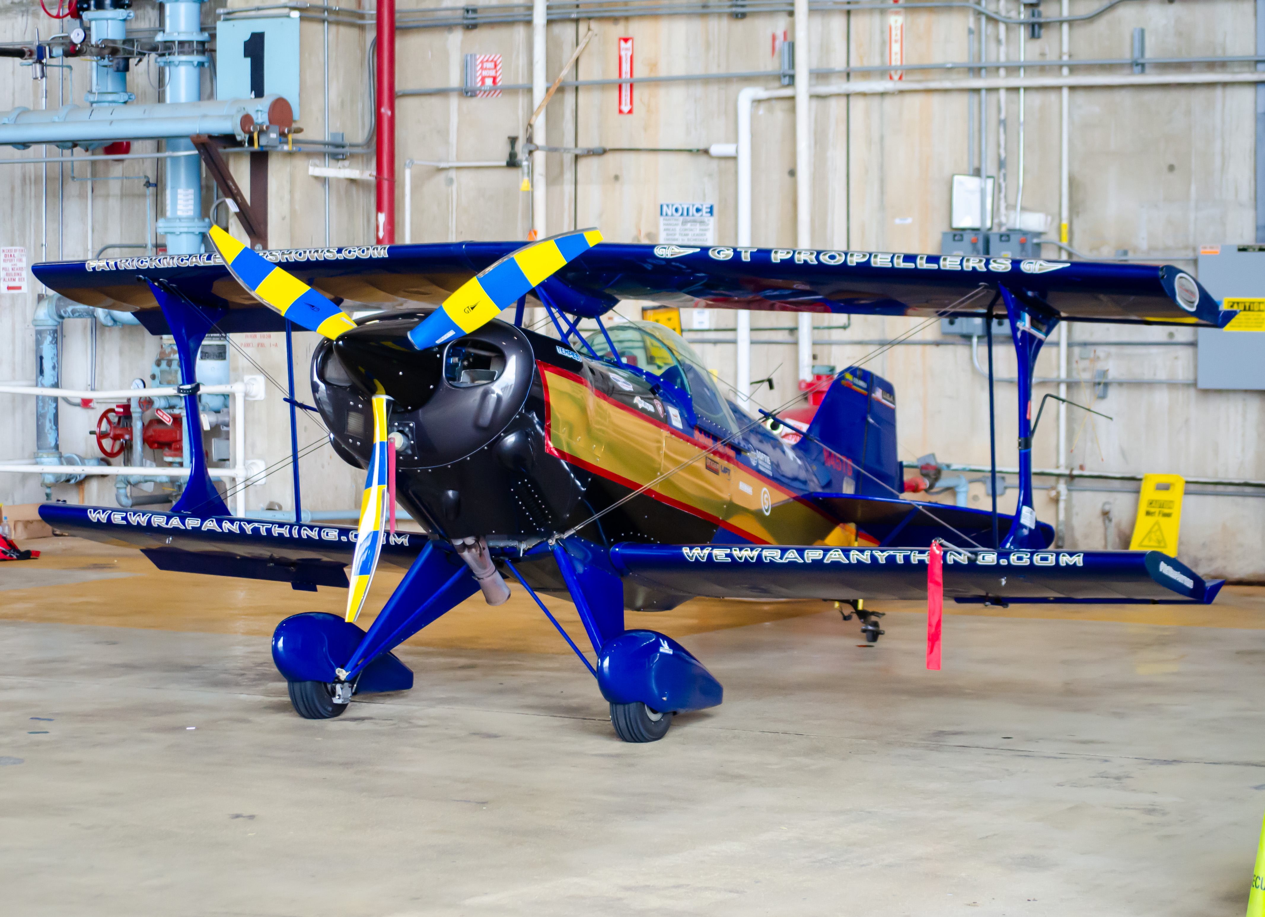 Full size: Private  Pitts S-1E N45TS at Atlantic City International Airport