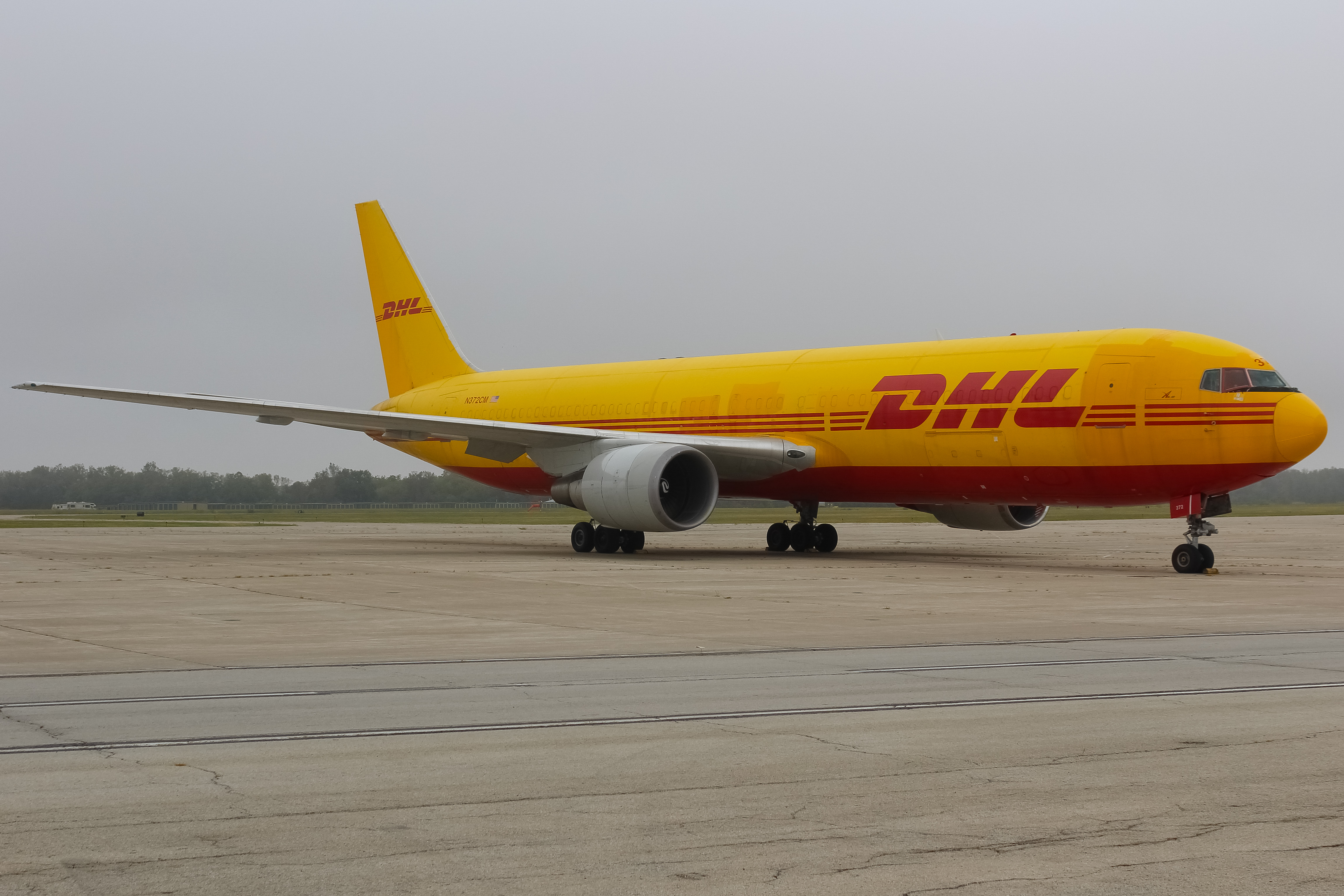 Full size: Air Transport International Boeing 767-300F N372CM at Wilmington Air Park