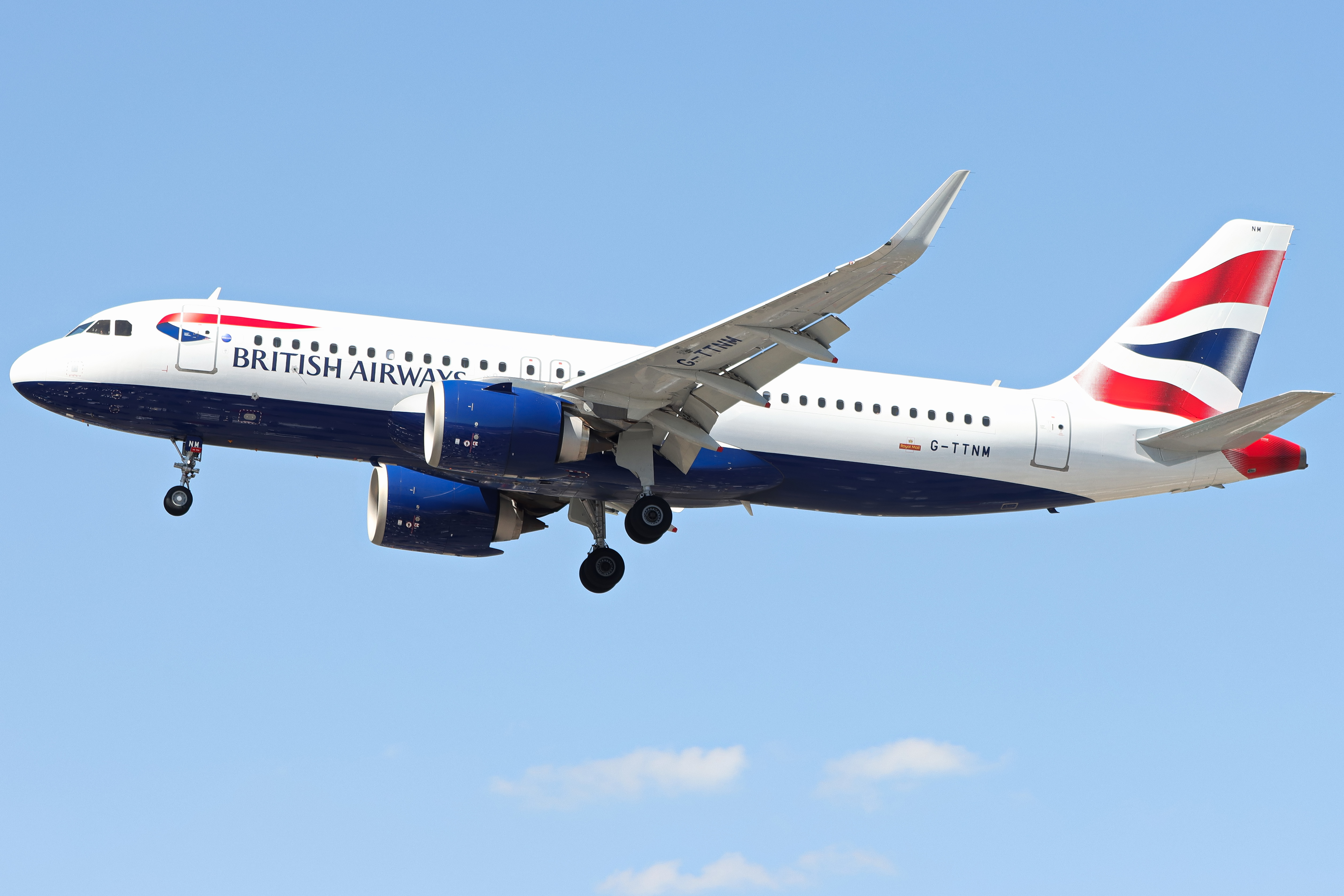 Full size: British Airways Airbus A320NEO G-TTNM at London Heathrow International Airport
