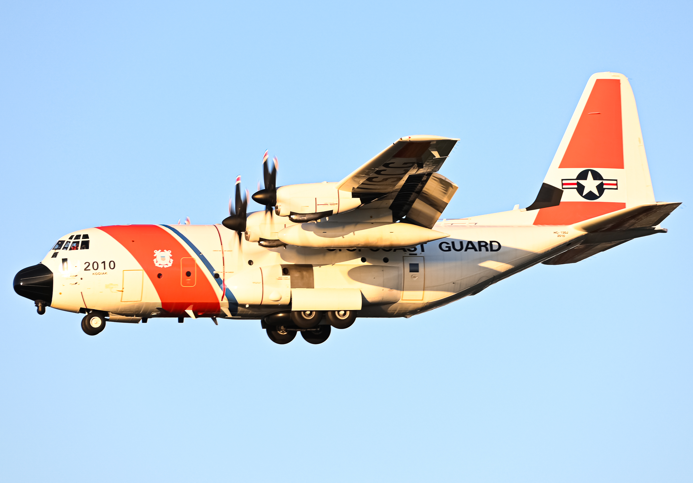 Full size: USCG - United States Coast Guard Lockheed HC-130J Hercules 2010 at North Island NAS
