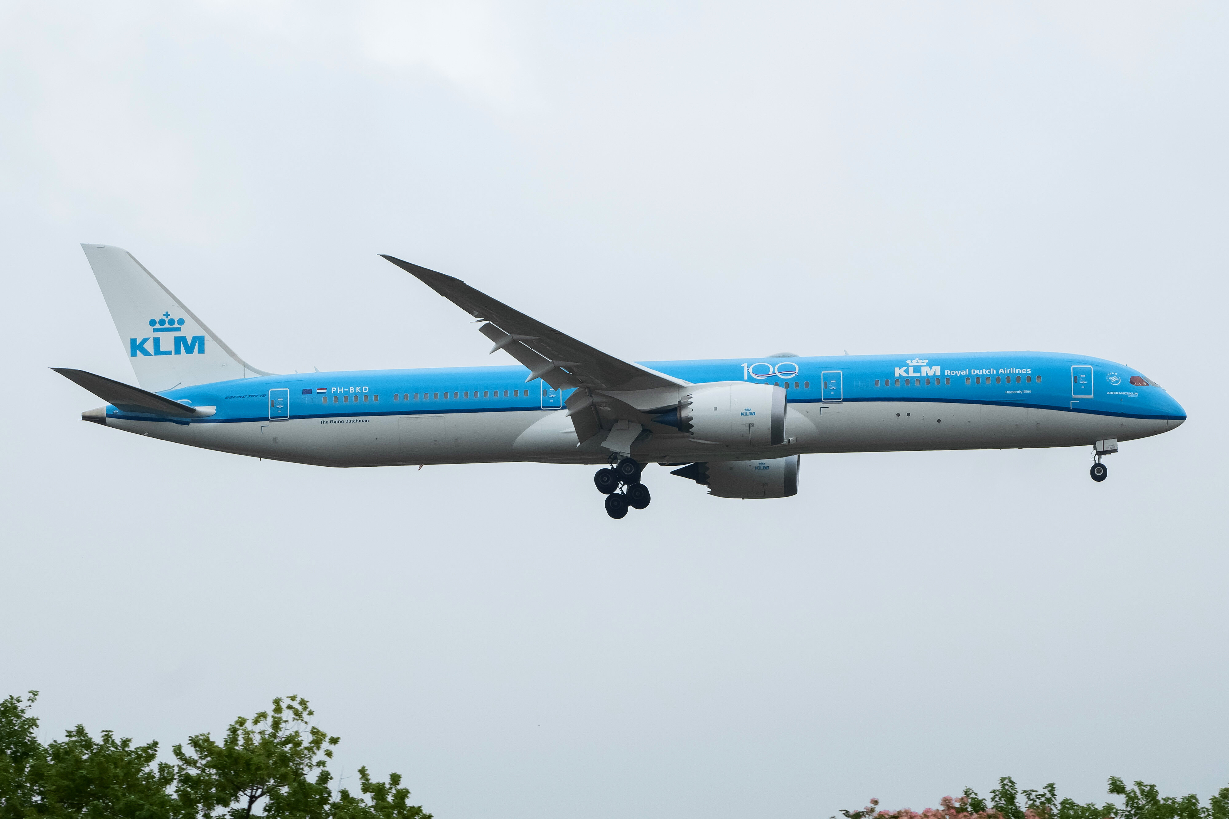 Full size: KLM Boeing 787-10 PH-BKD at John F. Kennedy International Airport
