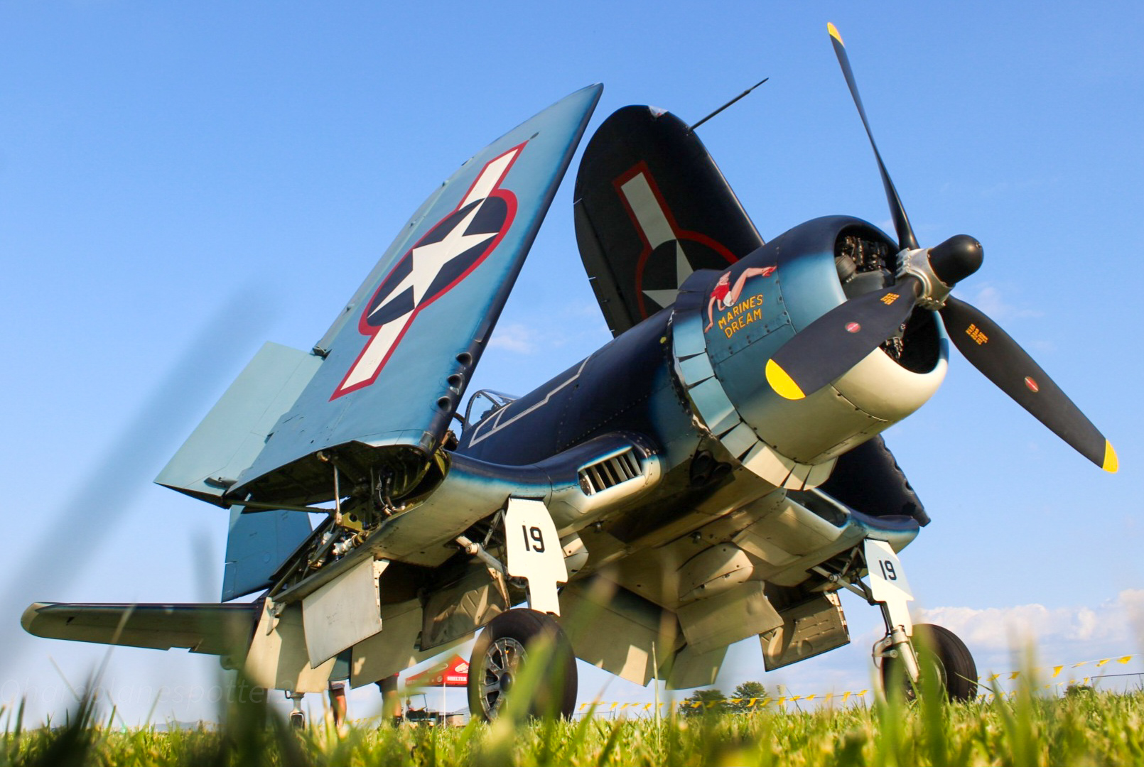 Full size: PRIVATE Vought F4U Corsair N773RD at Wittman Regional Airport