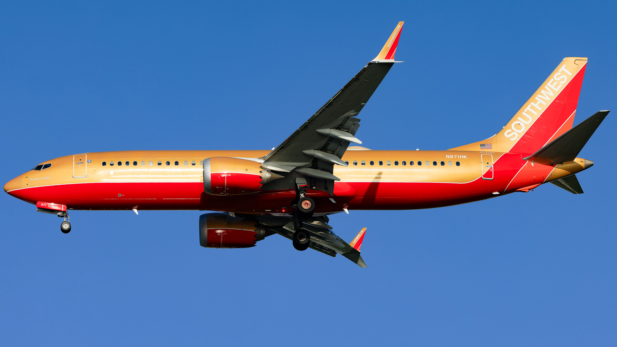 Full size: Southwest Airlines Boeing 737 MAX 8 N871HK at Tampa International Airport