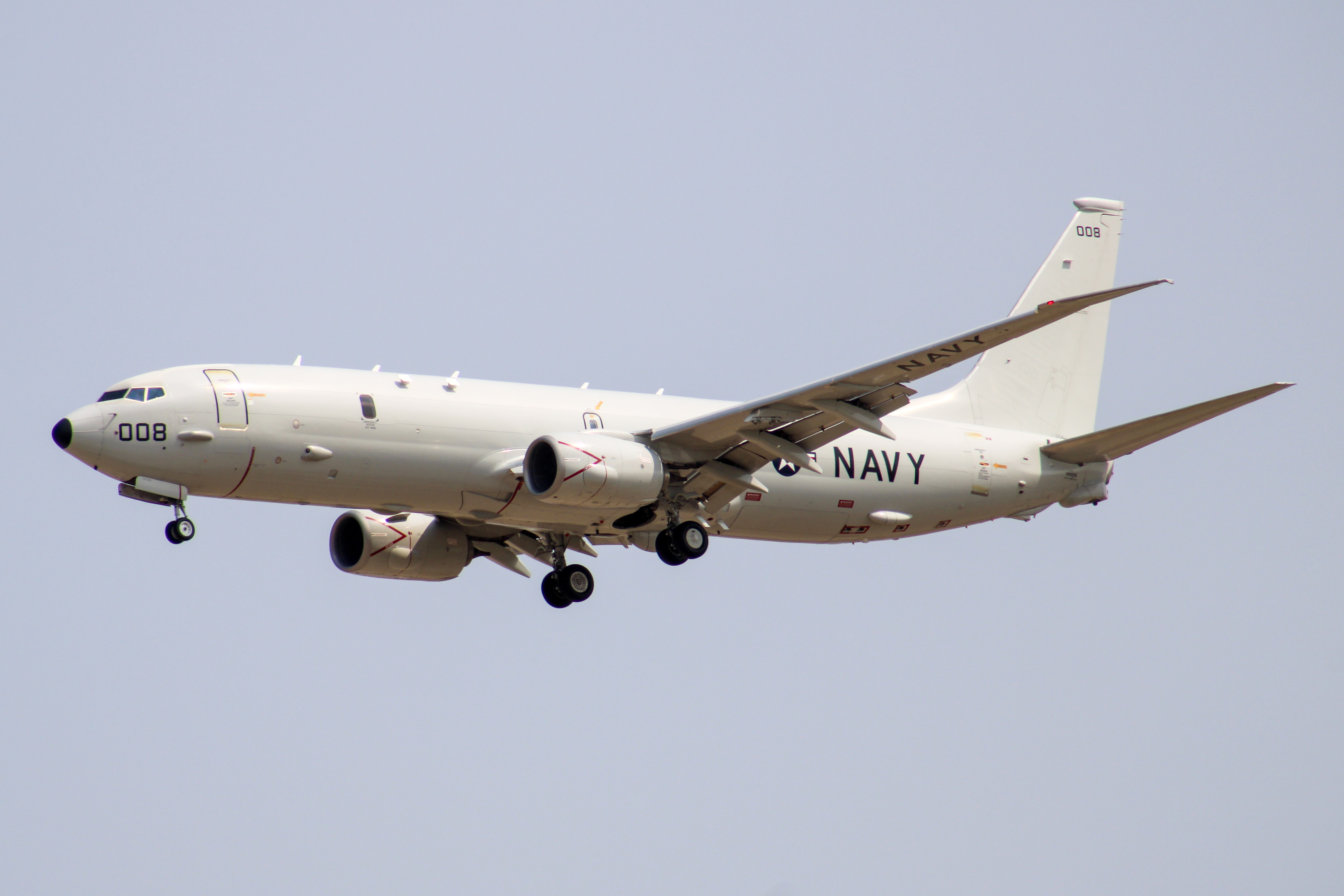 Full size: US NAVY Boeing P-8 poseidon 169008 at Boise Air Terminal/Gowen Field