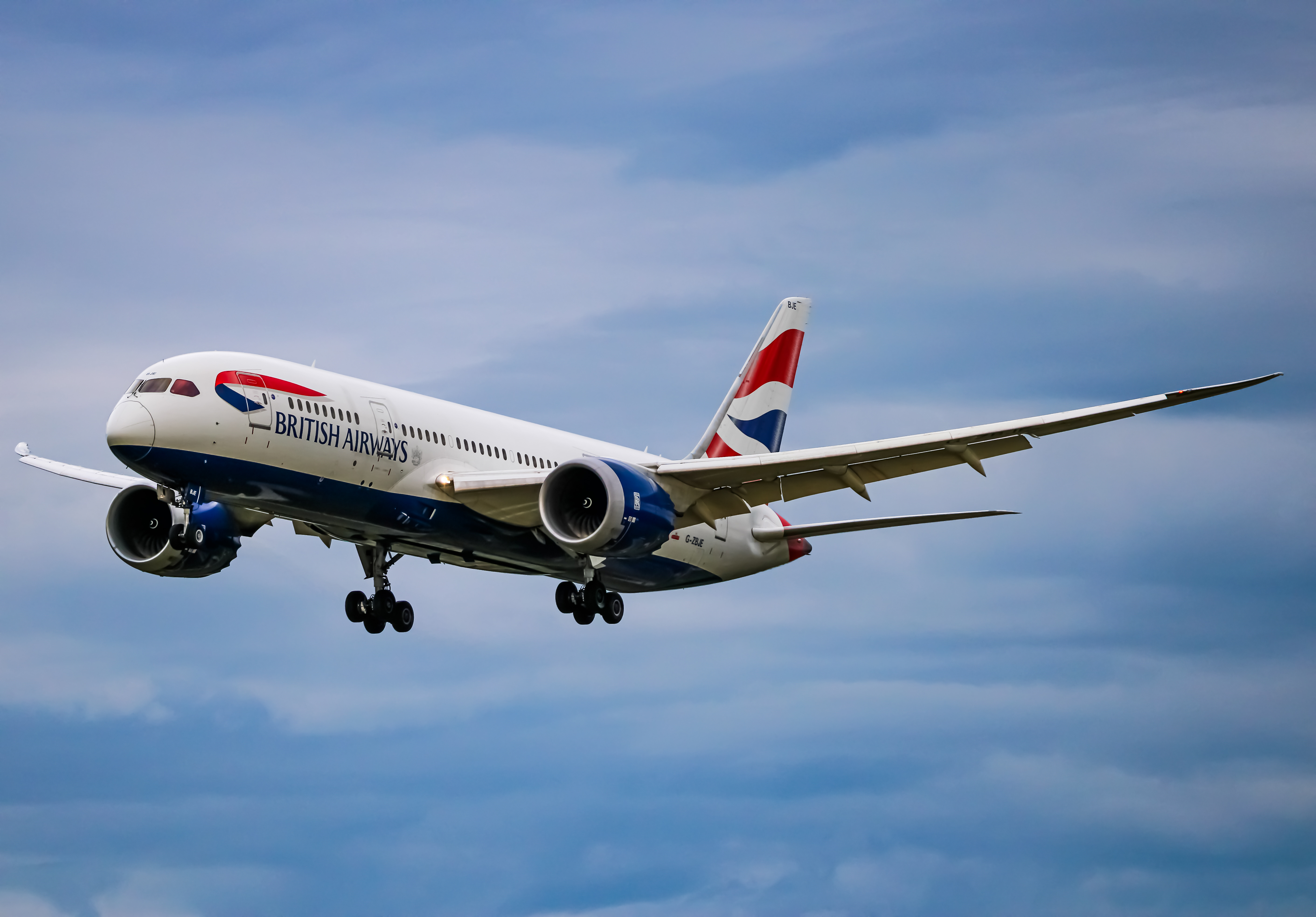 Full size: British Airways Boeing 787-8 G-ZBJE at Baltimore/Washington International Thurgood Marshall Airport