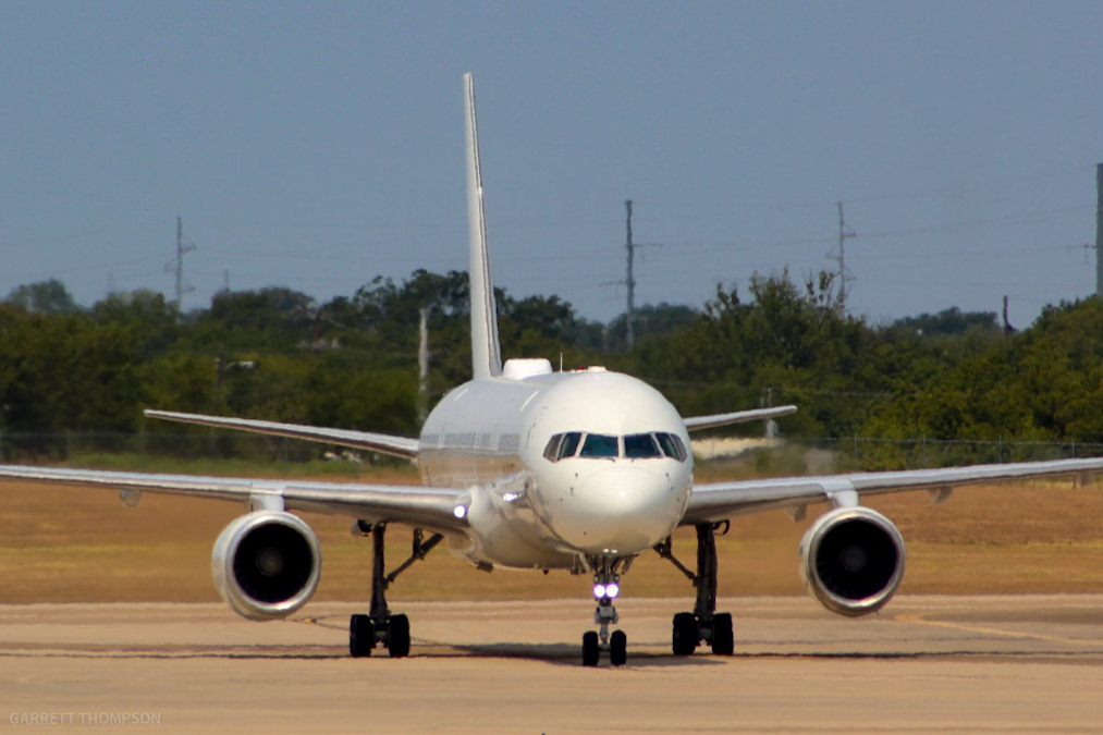Full size: USAF - United States Air Force Boeing C-32 02-5001 at Fort Worth Naval Air Station JRB (Carswell Field) Airport