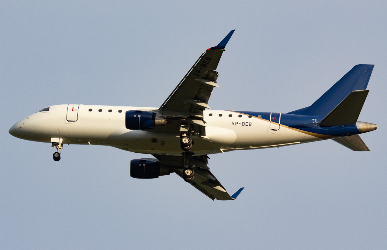 Full size: Aurora Anguilla Embraer E170 VP-BEB at Southwest Florida International Airport