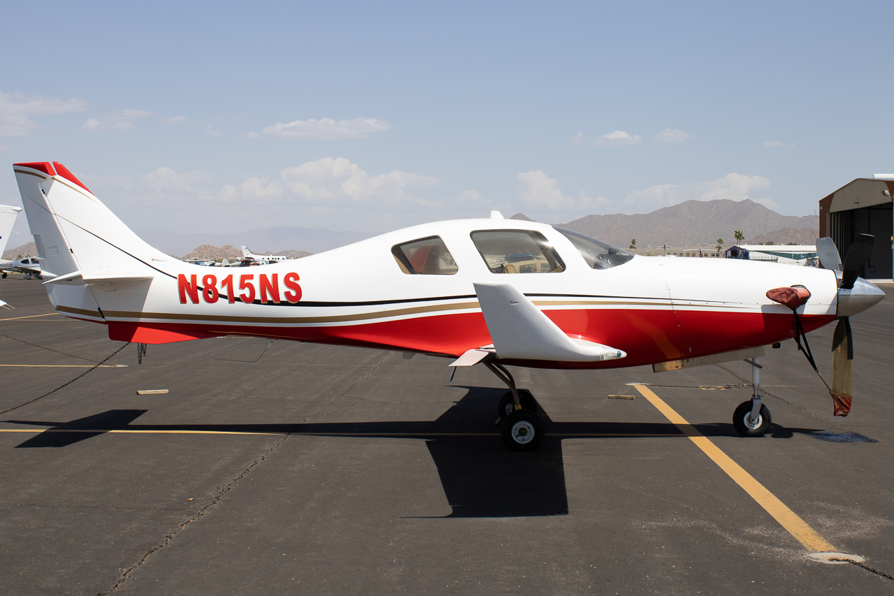 Full size: PRIVATE Lancair IV-P N815NS at Falcon Field Airport