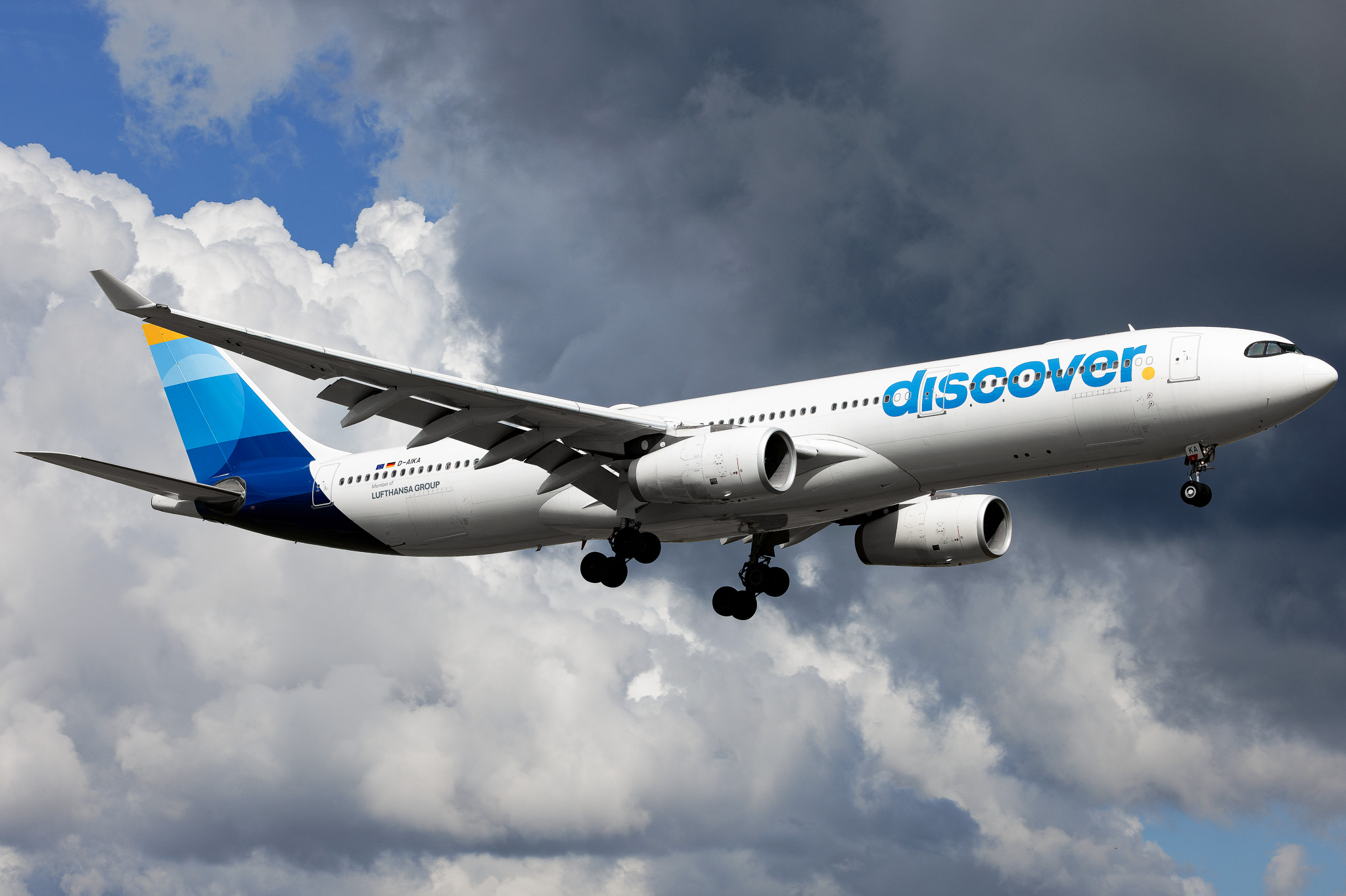 Full size: Discover Airbus A330-300 D-AIKA at Tampa International Airport