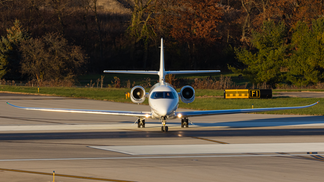 Full size: NetJets Cessna Citation Latitude N513QS at John Glenn Columbus International Airport