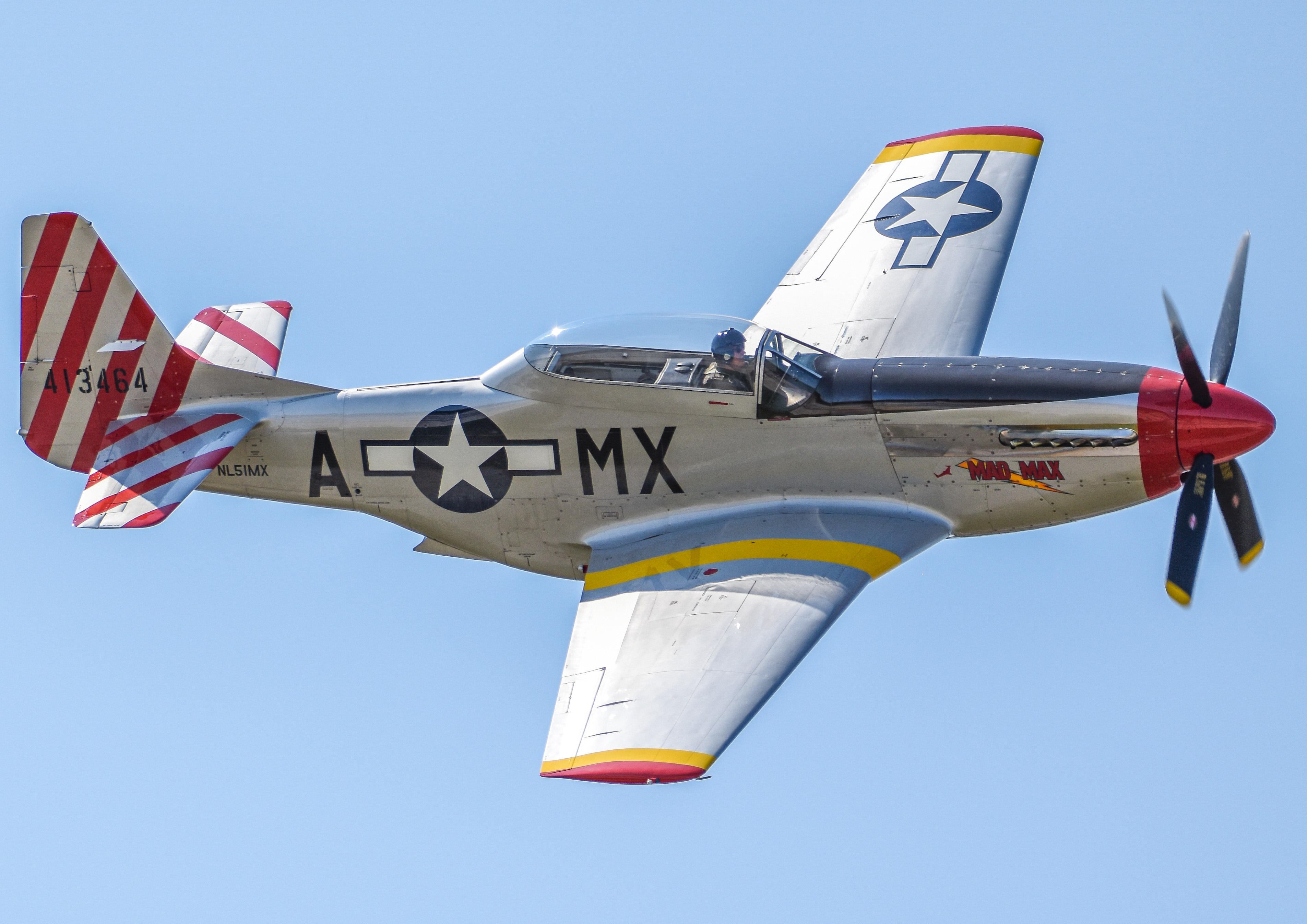 Full size: PRIVATE North American P-51 Mustang NL51MX at Batom Airport