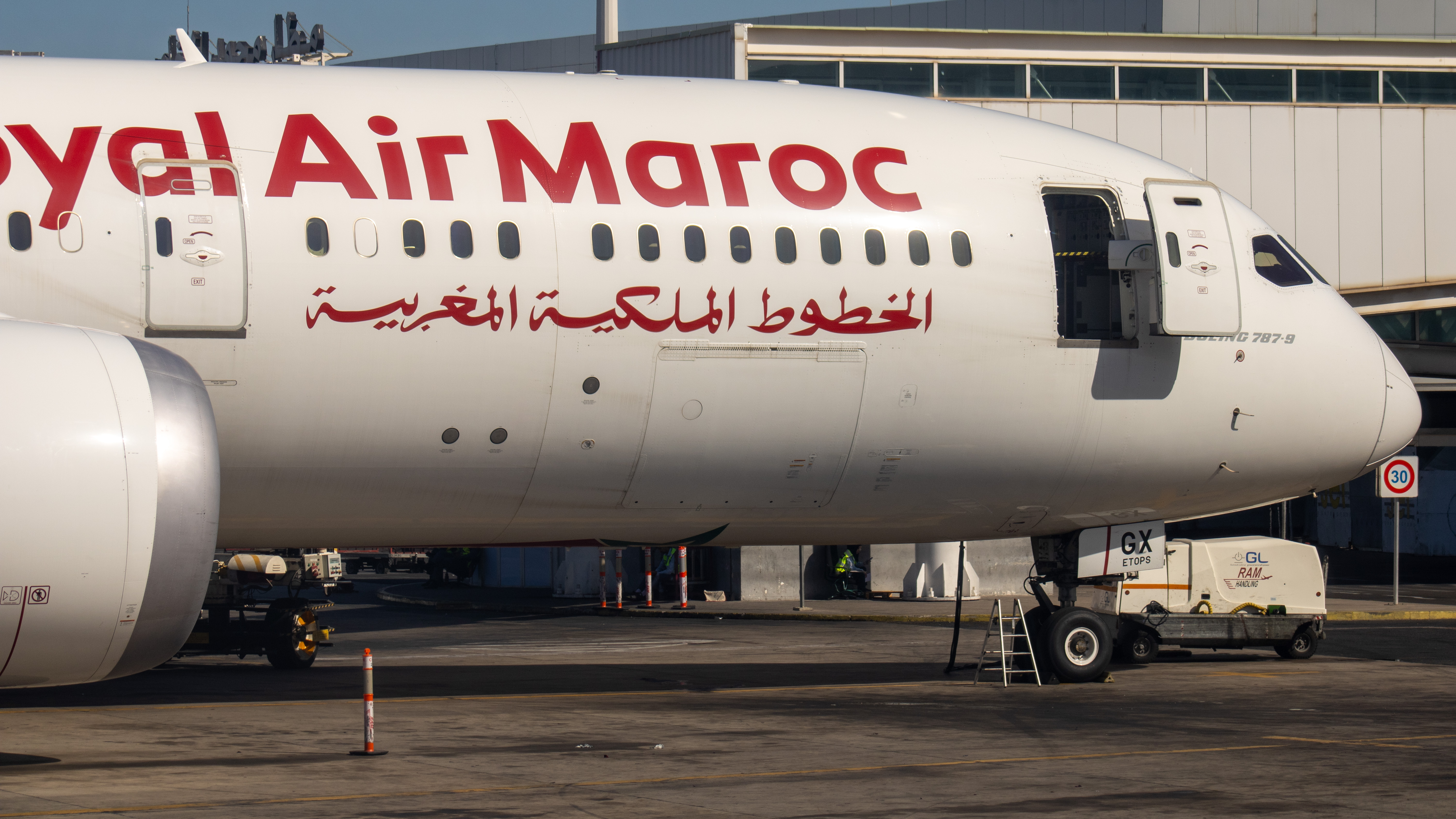 Full size: Royal Air Maroc Boeing 787-9 CN-RGX at Casablanca Mohammed V International Airport